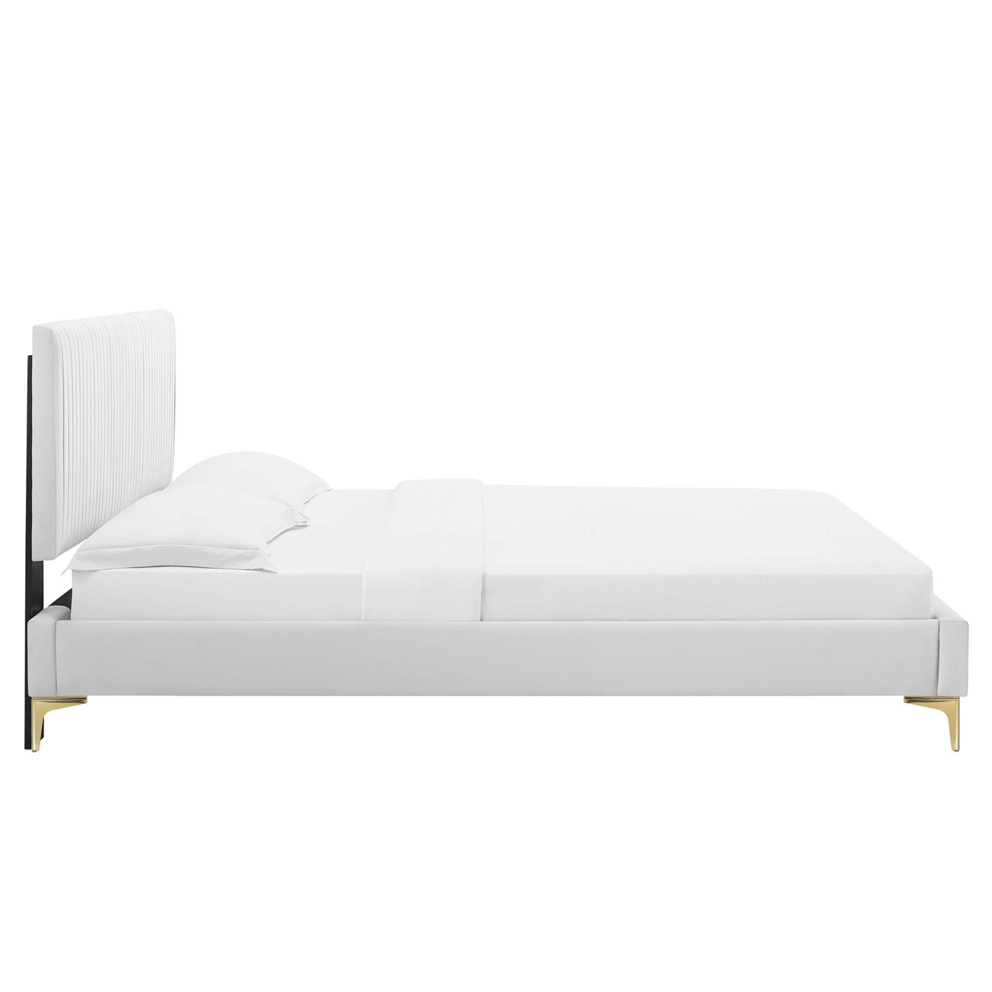 Peyton Performance Velvet Full Platform Bed by Modway - Best Buy Furniture