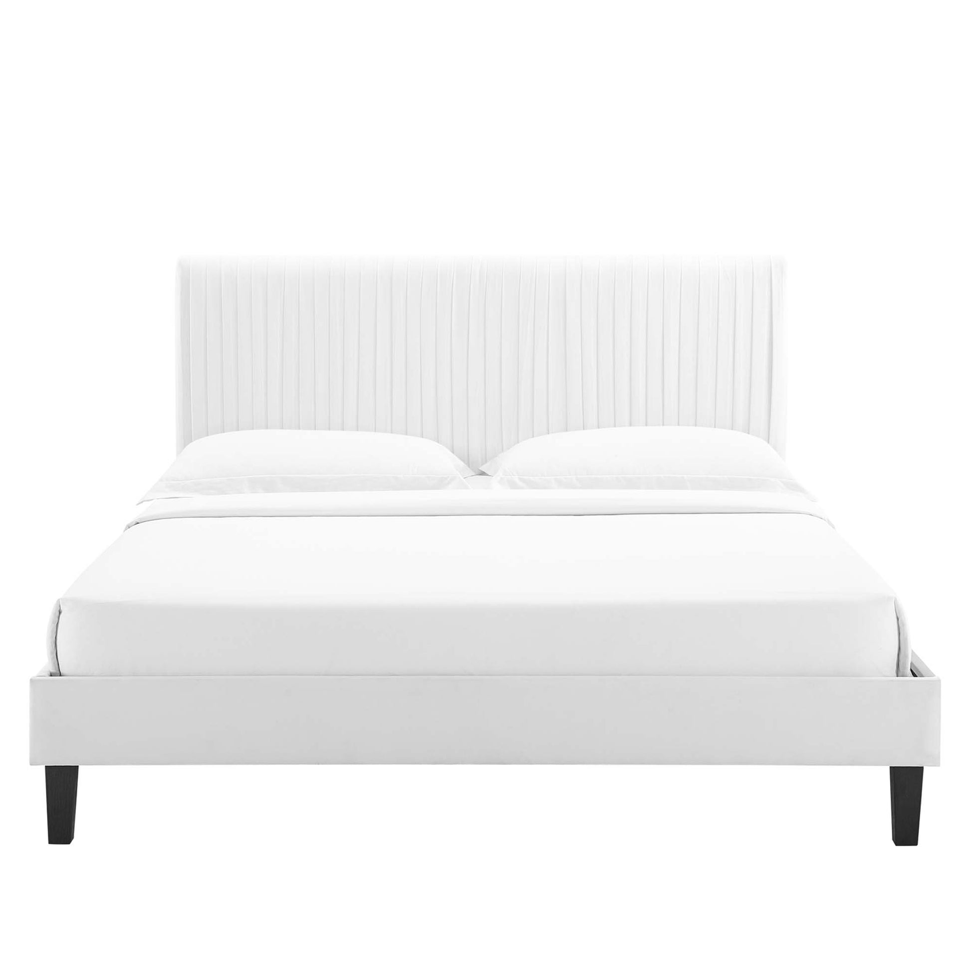 Peyton Performance Velvet Full Platform Bed by Modway - Best Buy Furniture