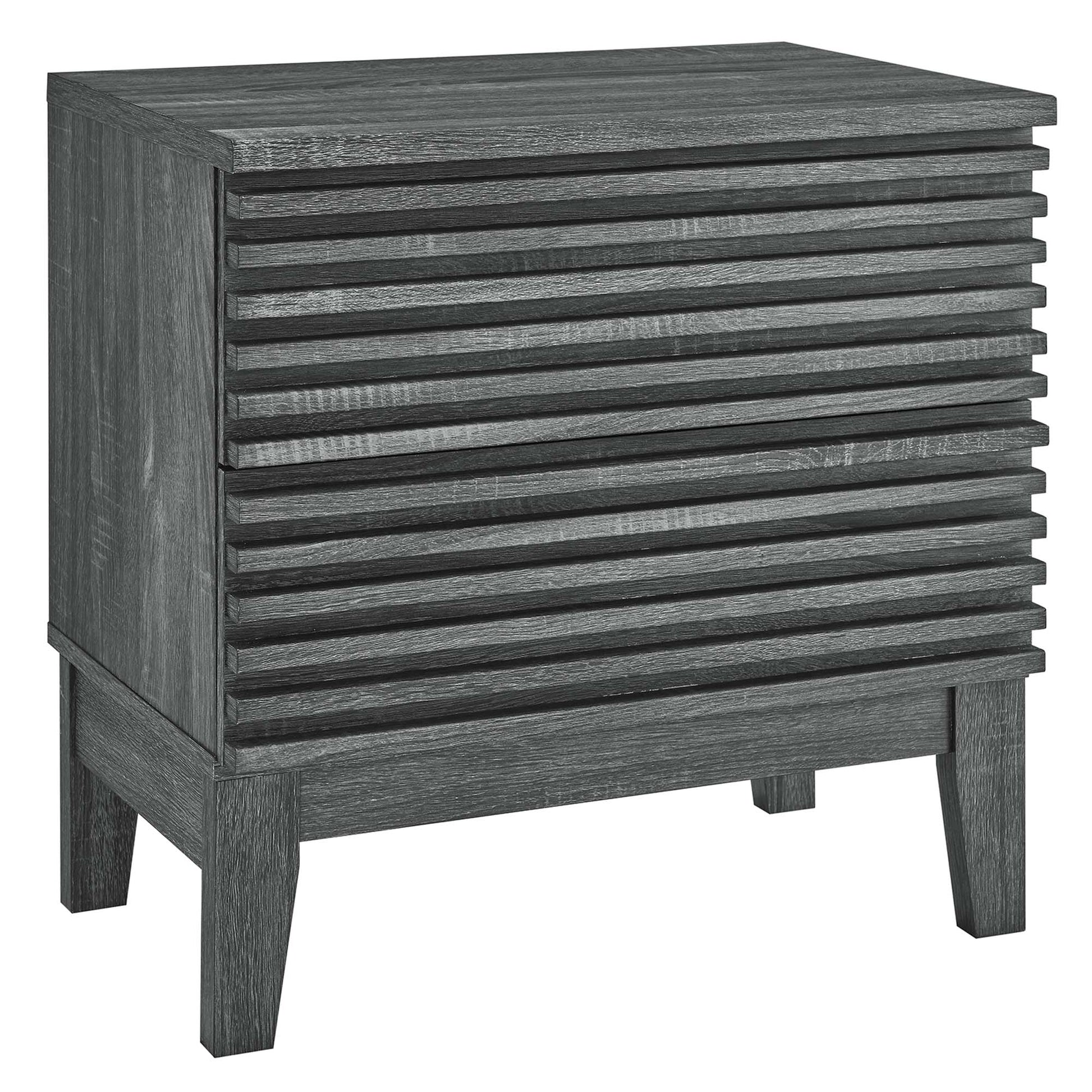 Render Two-Drawer Nightstand - Best Buy Furniture