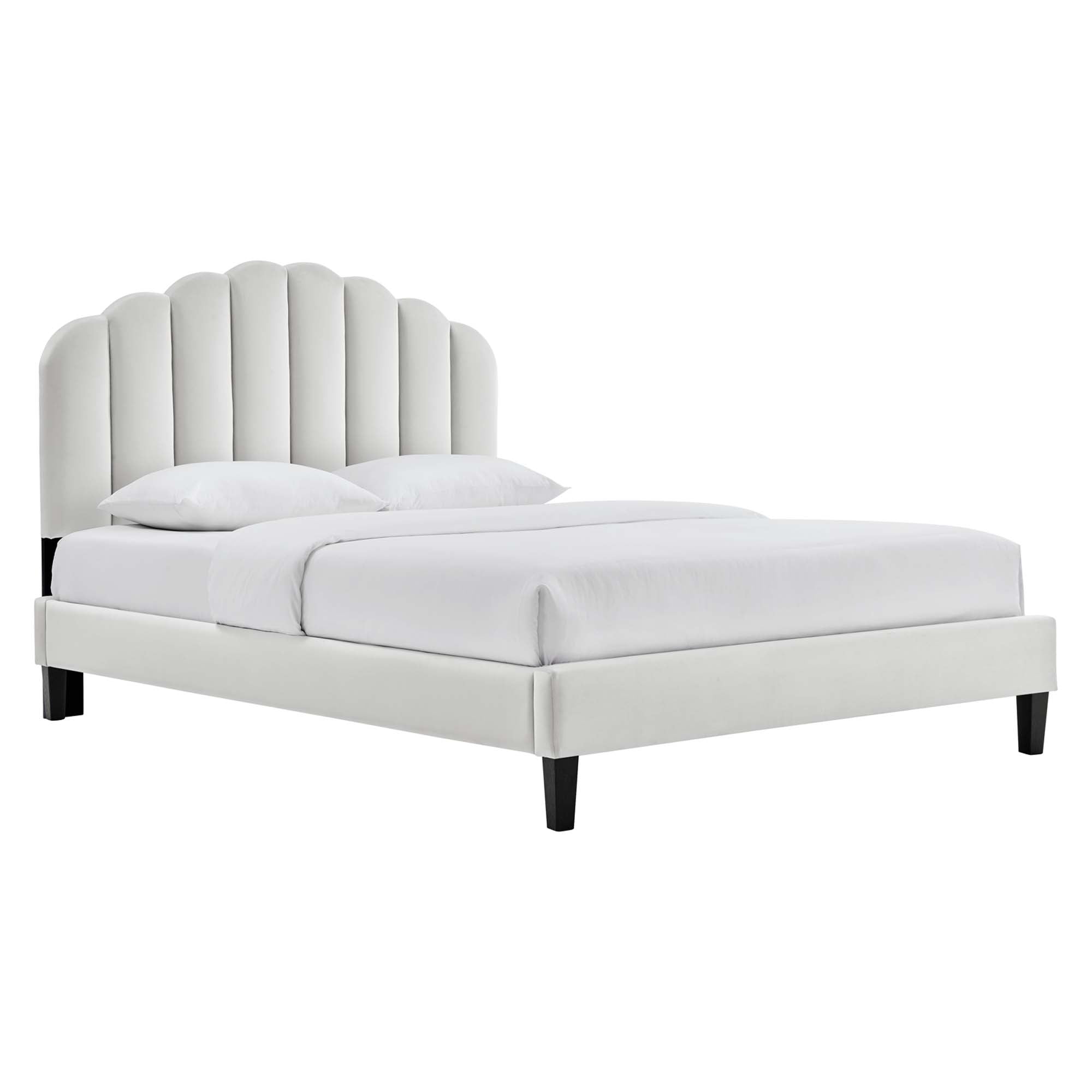 Daisy Performance Velvet Full Platform Bed by Modway