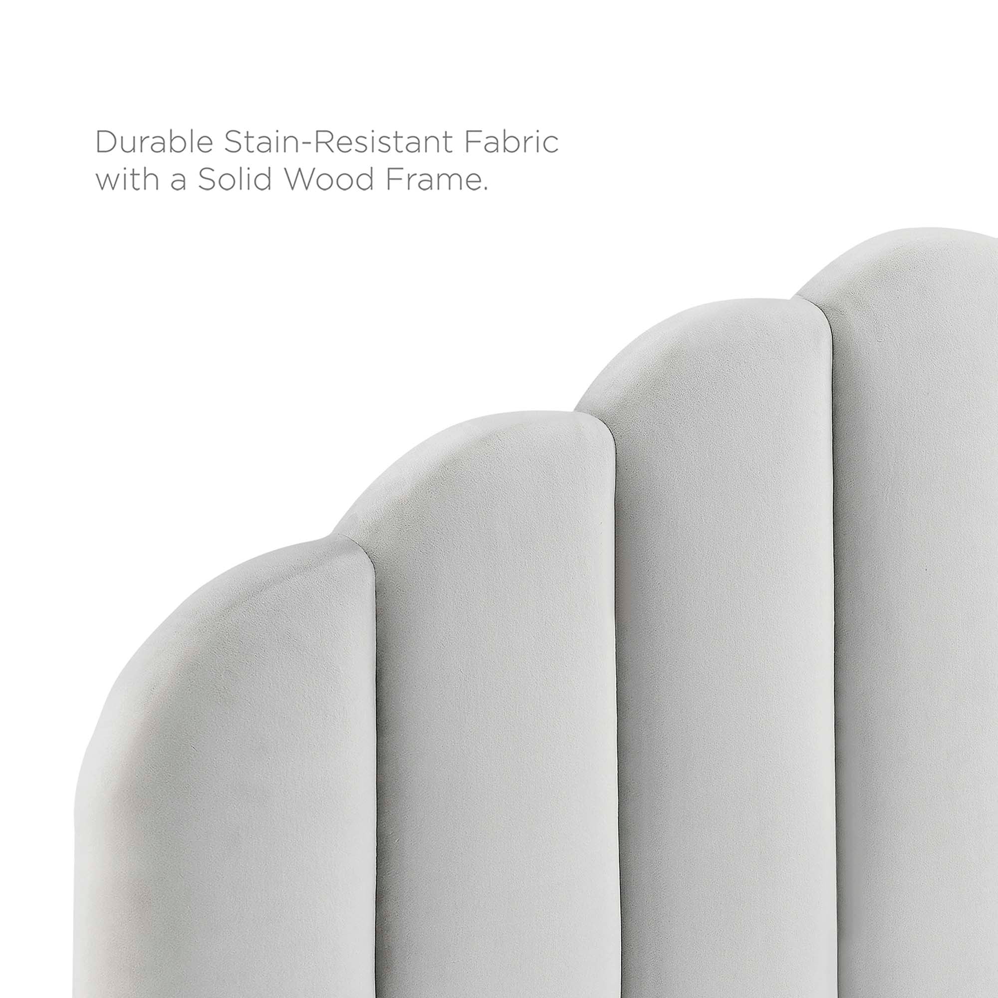 Daisy Performance Velvet Full Platform Bed by Modway