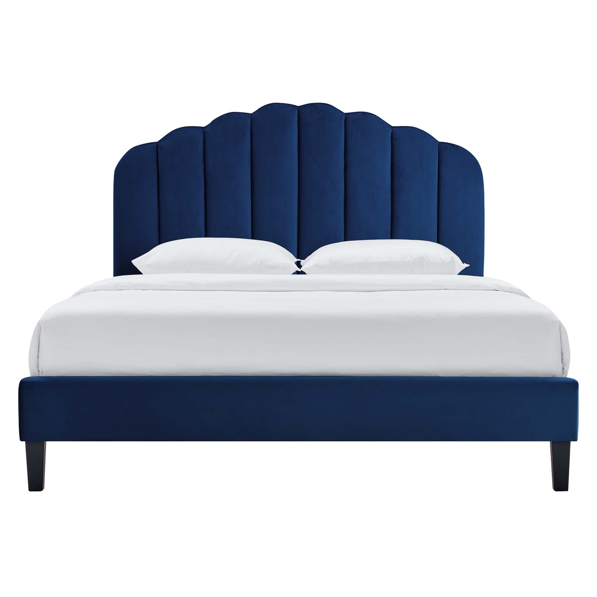 Daisy Performance Velvet Full Platform Bed by Modway - Best Buy Furniture