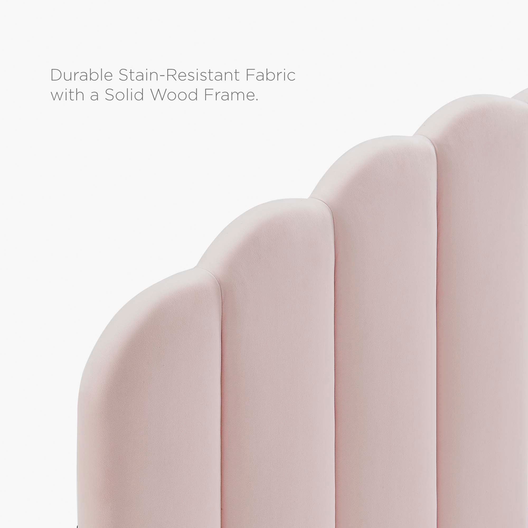 Daisy Performance Velvet Full Platform Bed by Modway - Best Buy Furniture