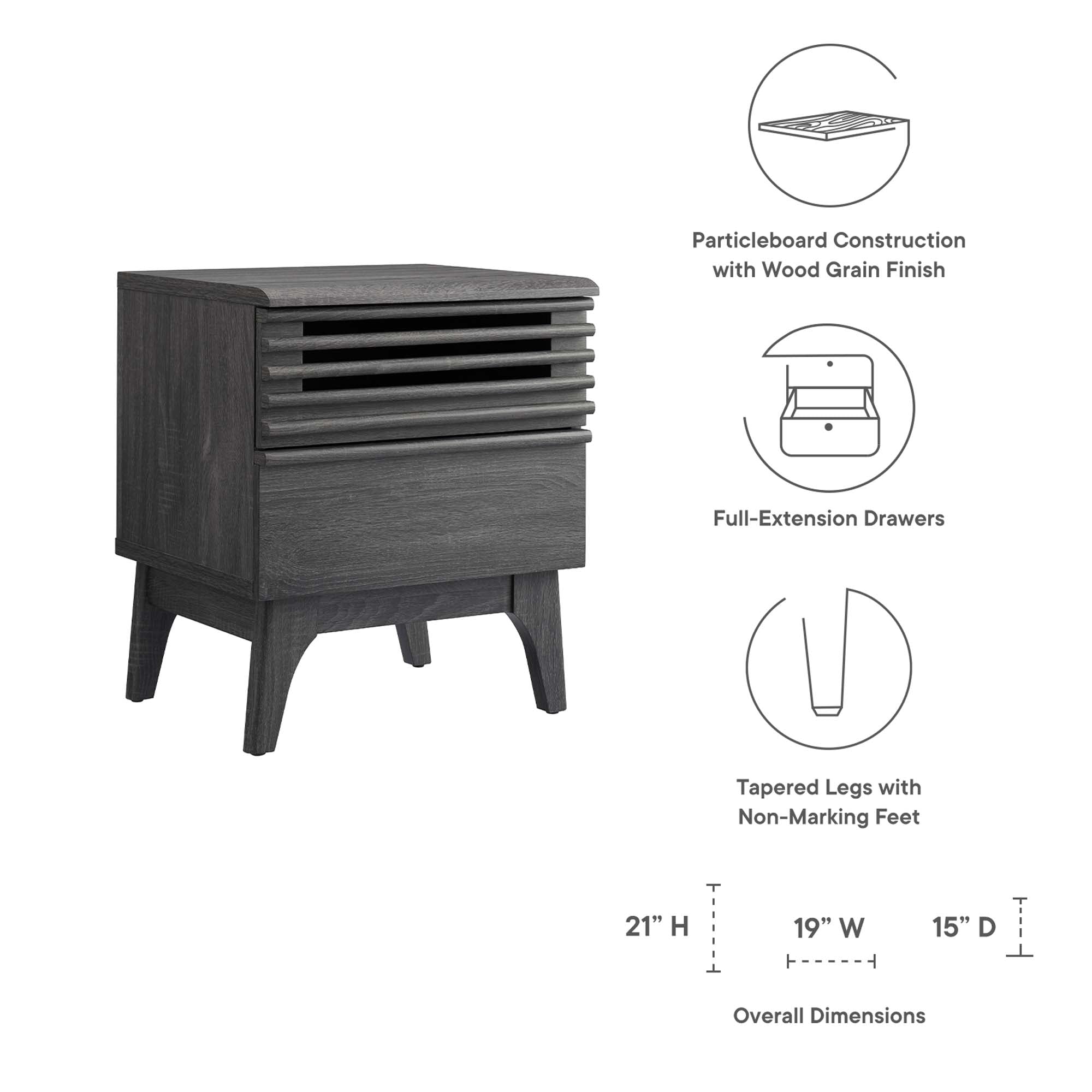 Render Nightstand by Modway - Best Buy Furniture