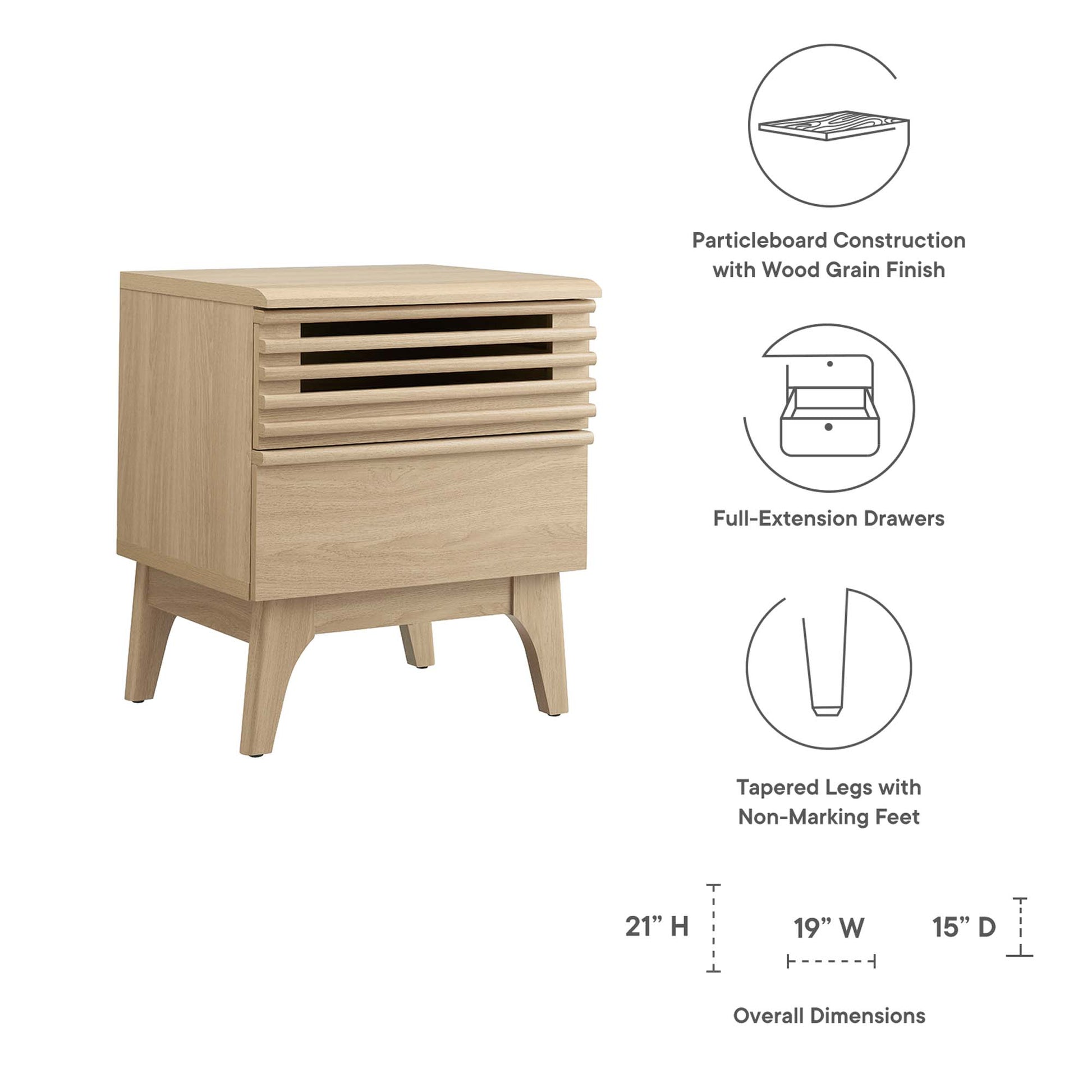 Render Nightstand by Modway - Best Buy Furniture