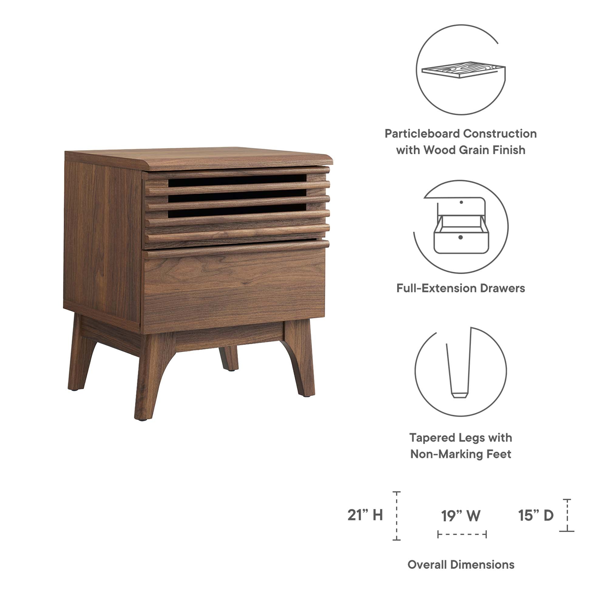 Render Nightstand by Modway - Best Buy Furniture