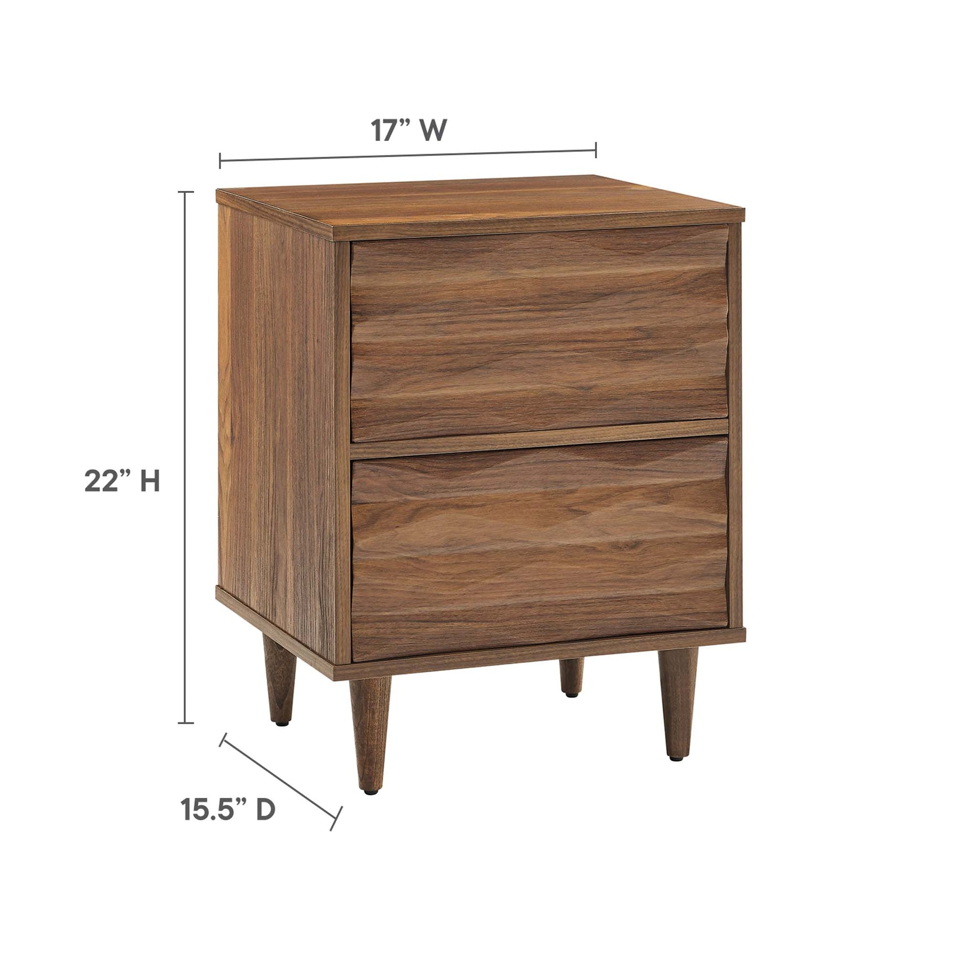 Vespera 2-Drawer Nightstand by Modway - Best Buy Furniture