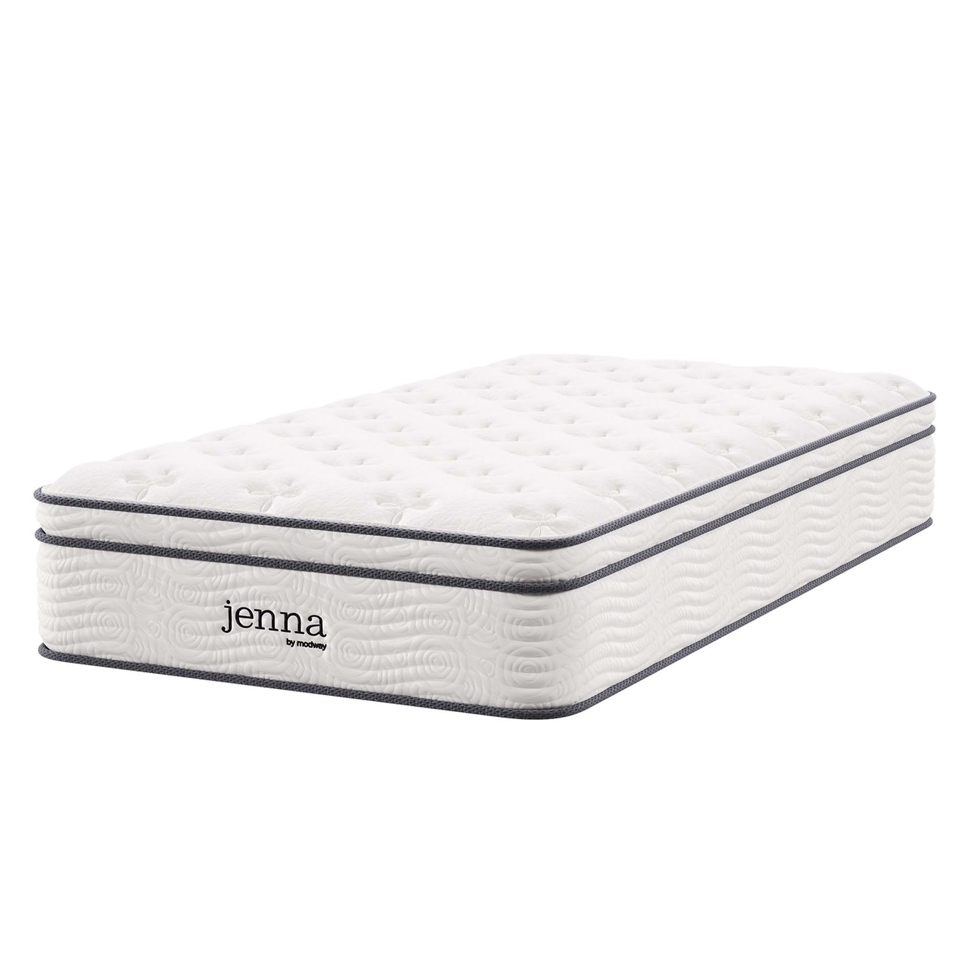 Jenna 12" Innerspring and Foam Twin Mattress by Modway - Best Buy Furniture