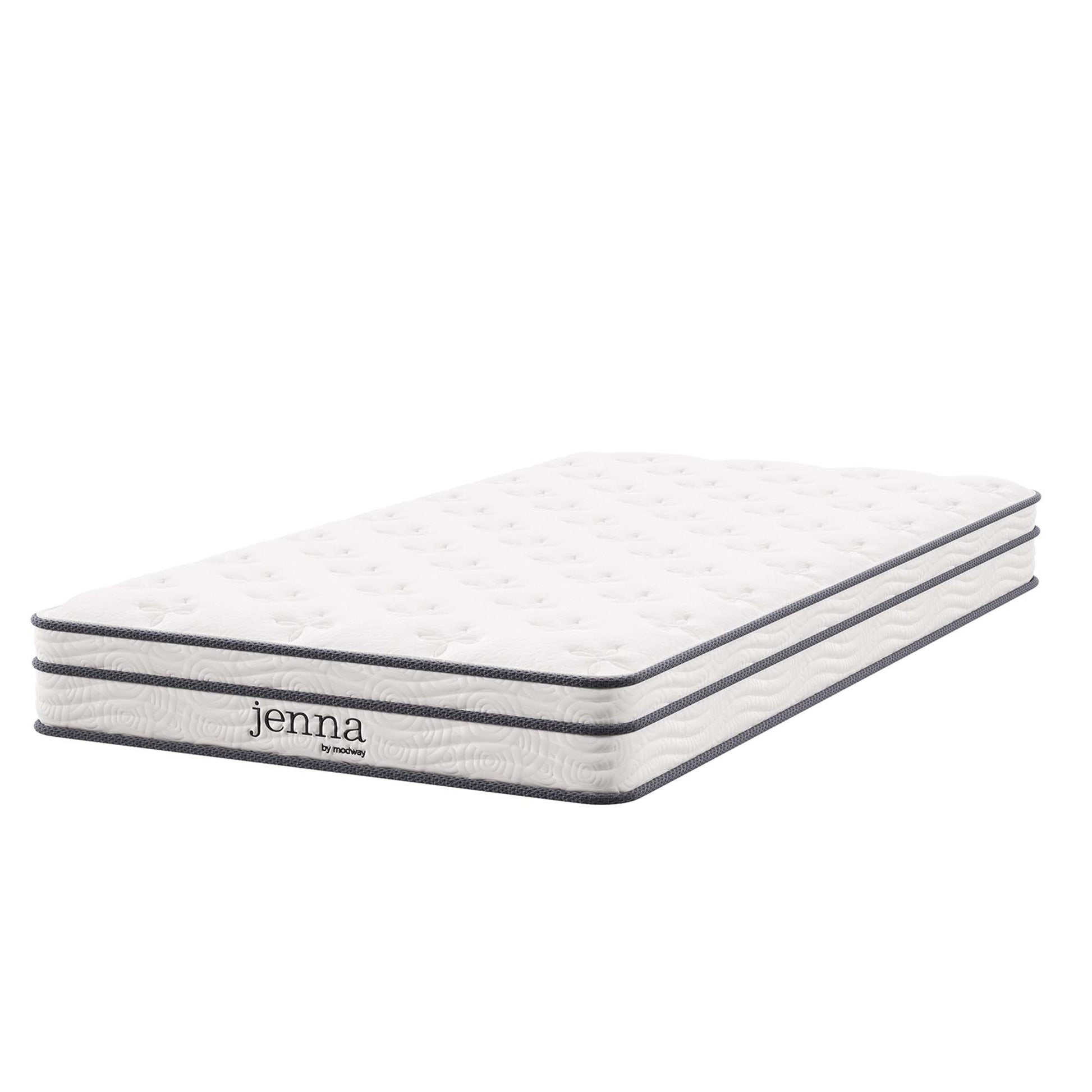 Jenna 6" Innerspring and Foam Narrow Twin Mattress by Modway - Best Buy Furniture