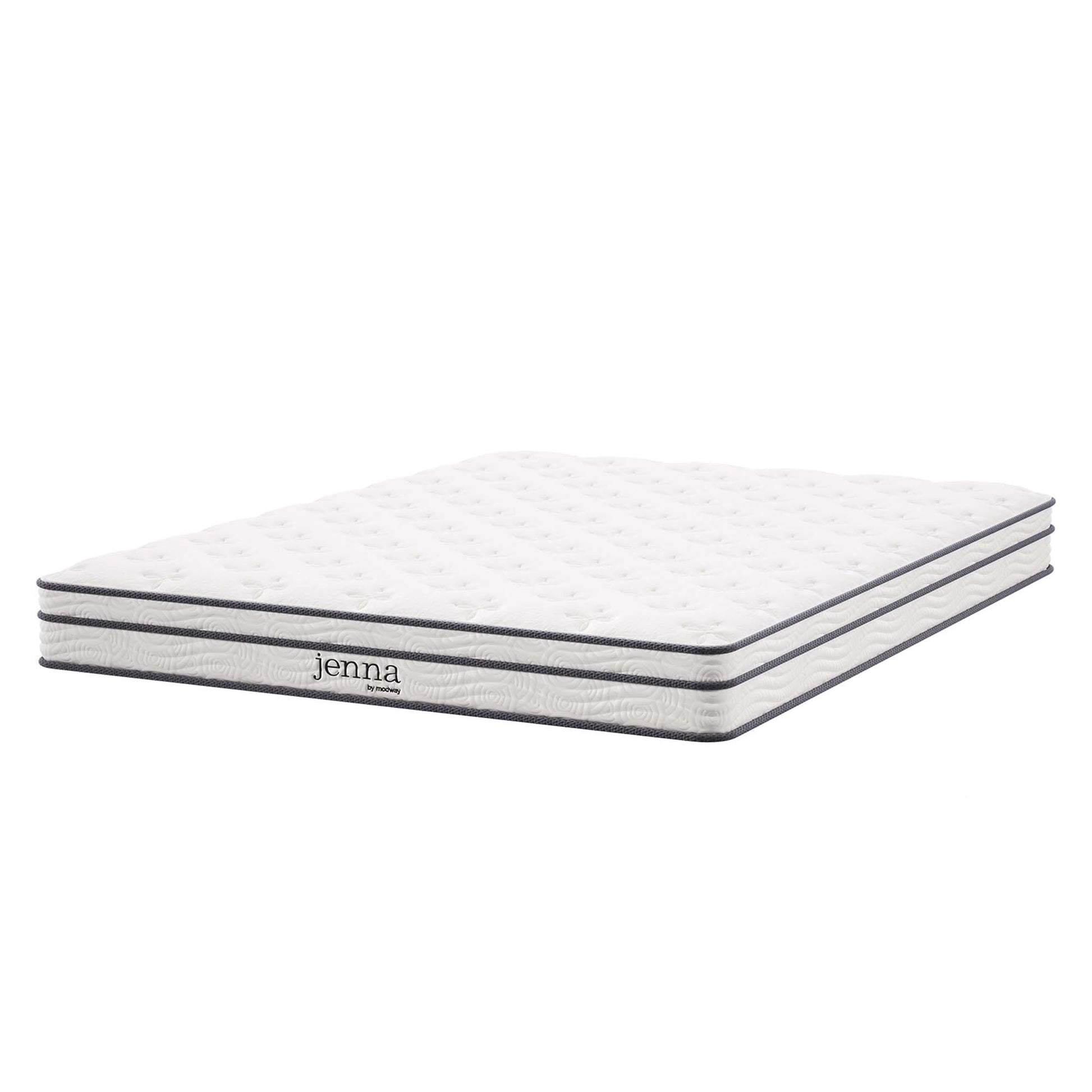 Jenna 6" Innerspring and Foam Queen Mattress by Modway - Best Buy Furniture