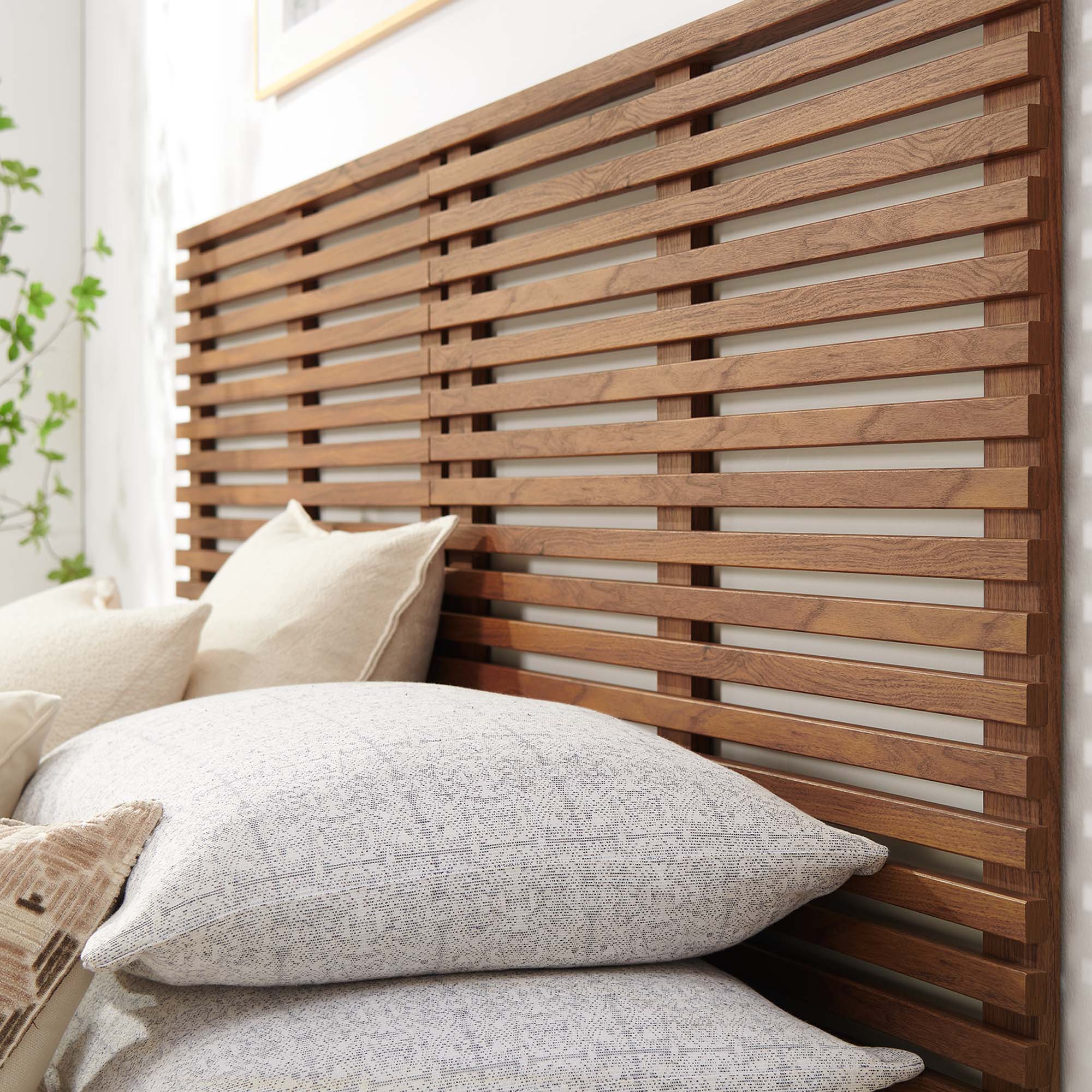 Render Wall Mount King Headboard by Modway