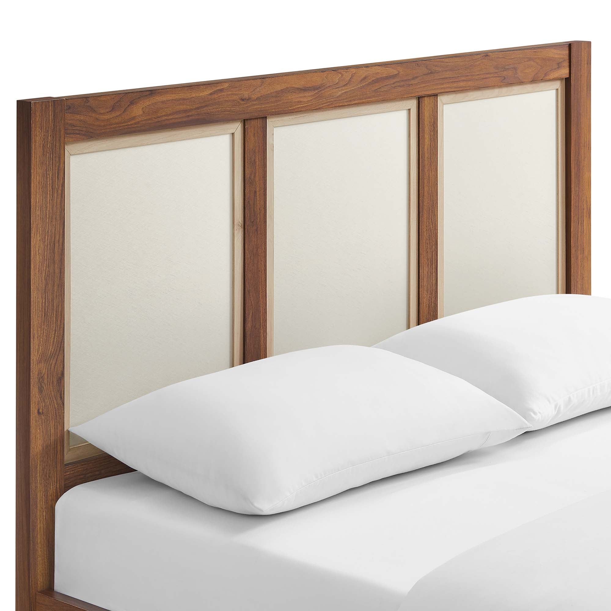 Capri Wood Grain Queen Platform Bed by Modway