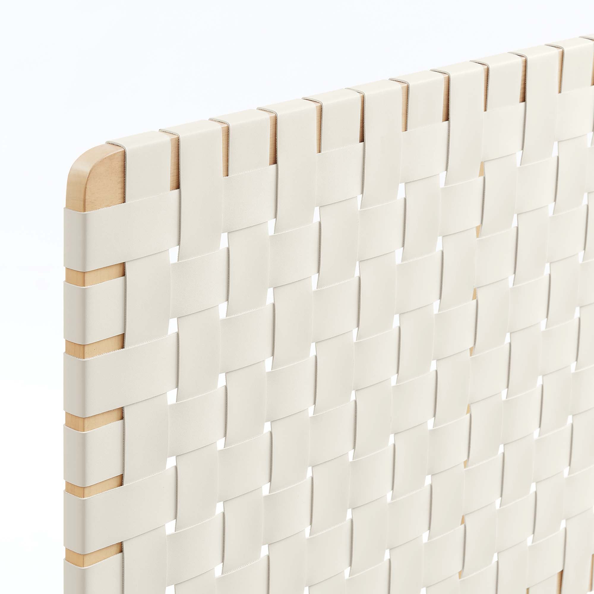 Sparta Weave Vegan Leather Twin Headboard by Modway