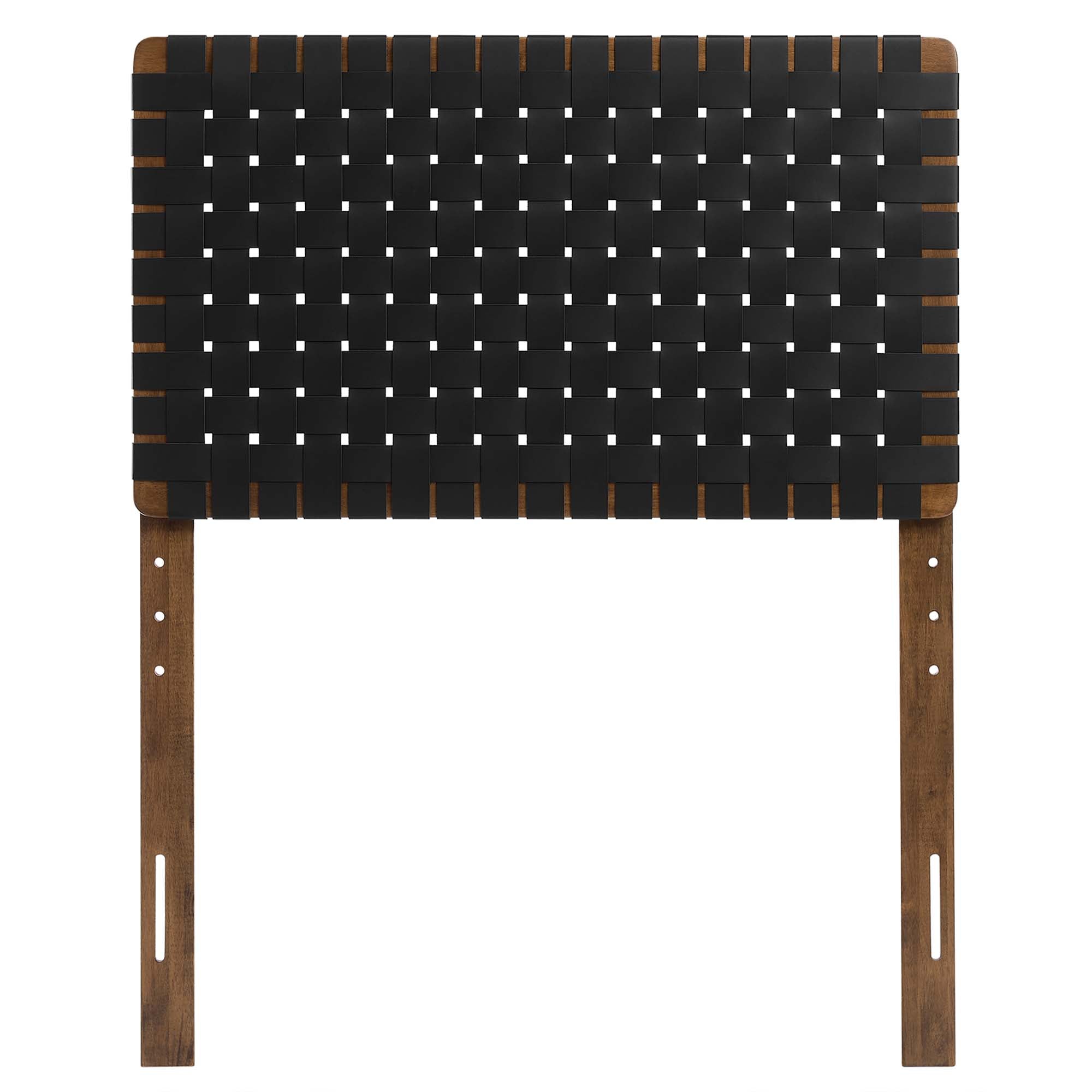 Sparta Weave Vegan Leather Twin Headboard by Modway