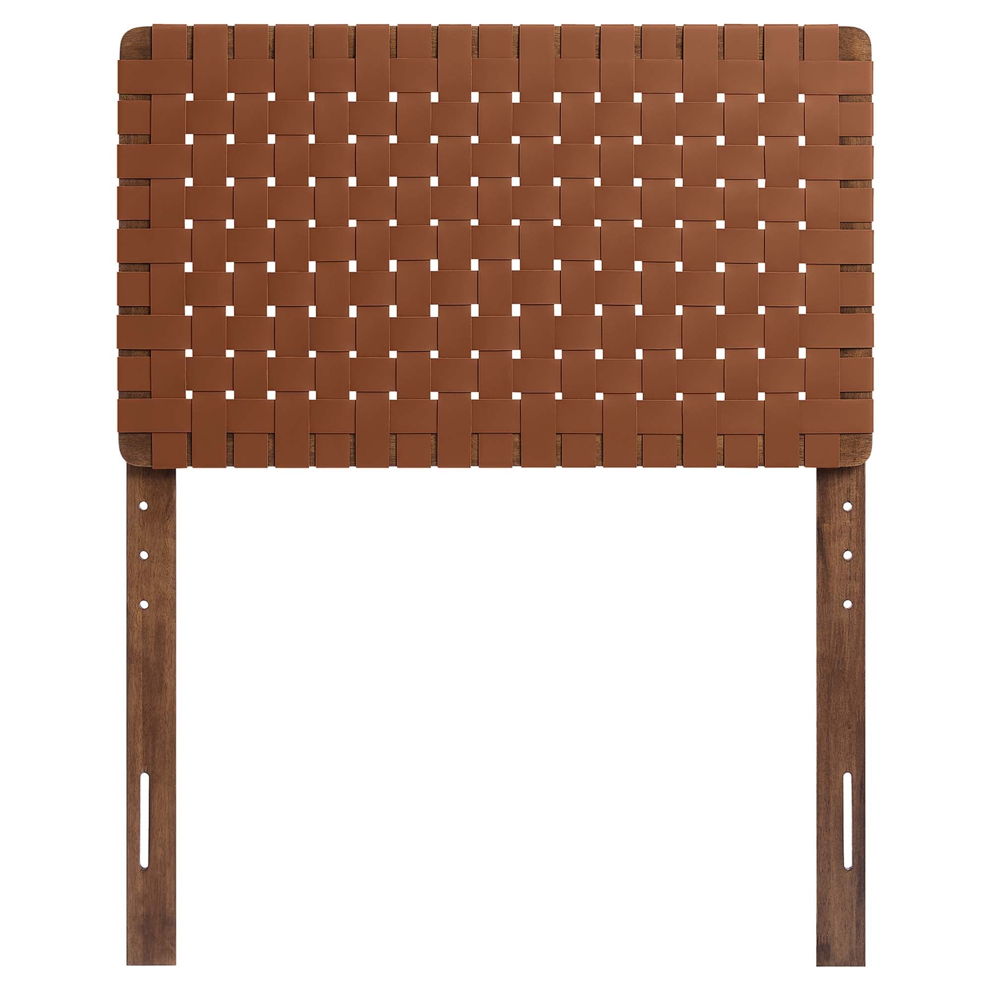 Sparta Weave Vegan Leather Twin Headboard by Modway