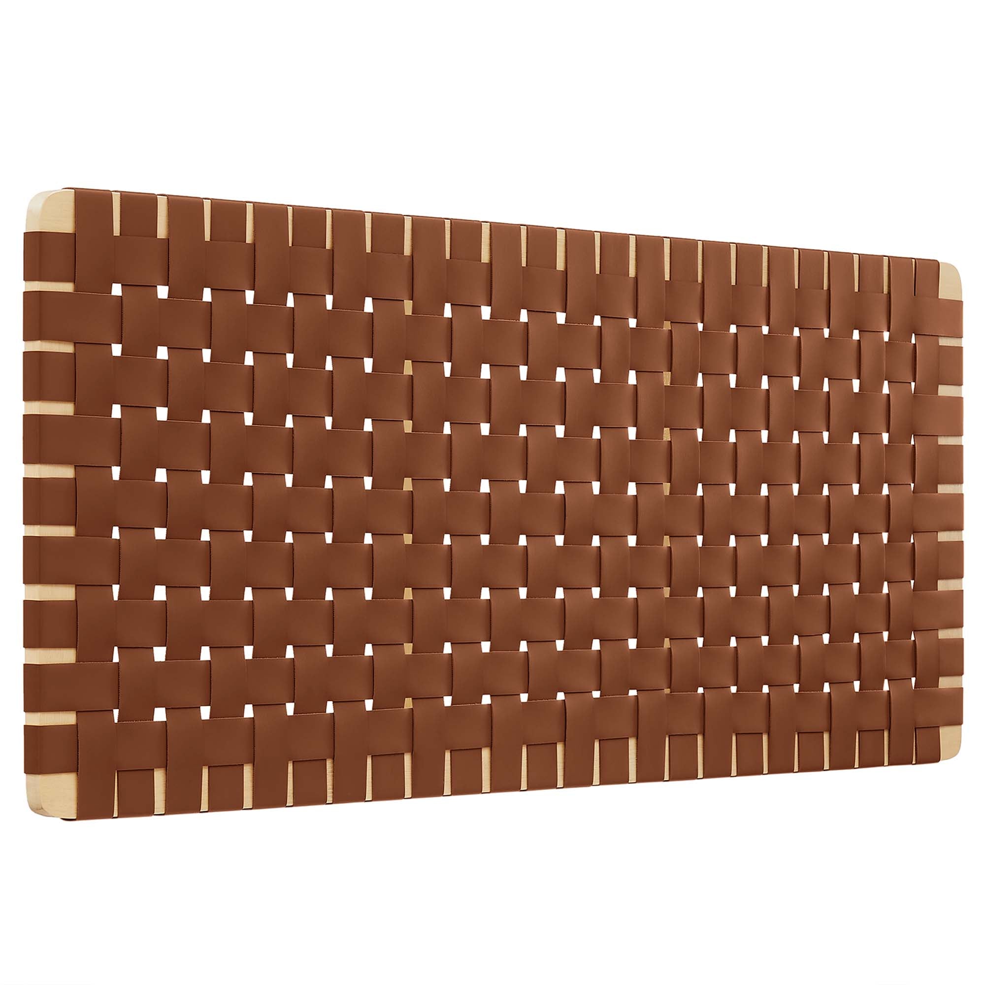 Sparta Weave Vegan Leather Full Headboard by Modway