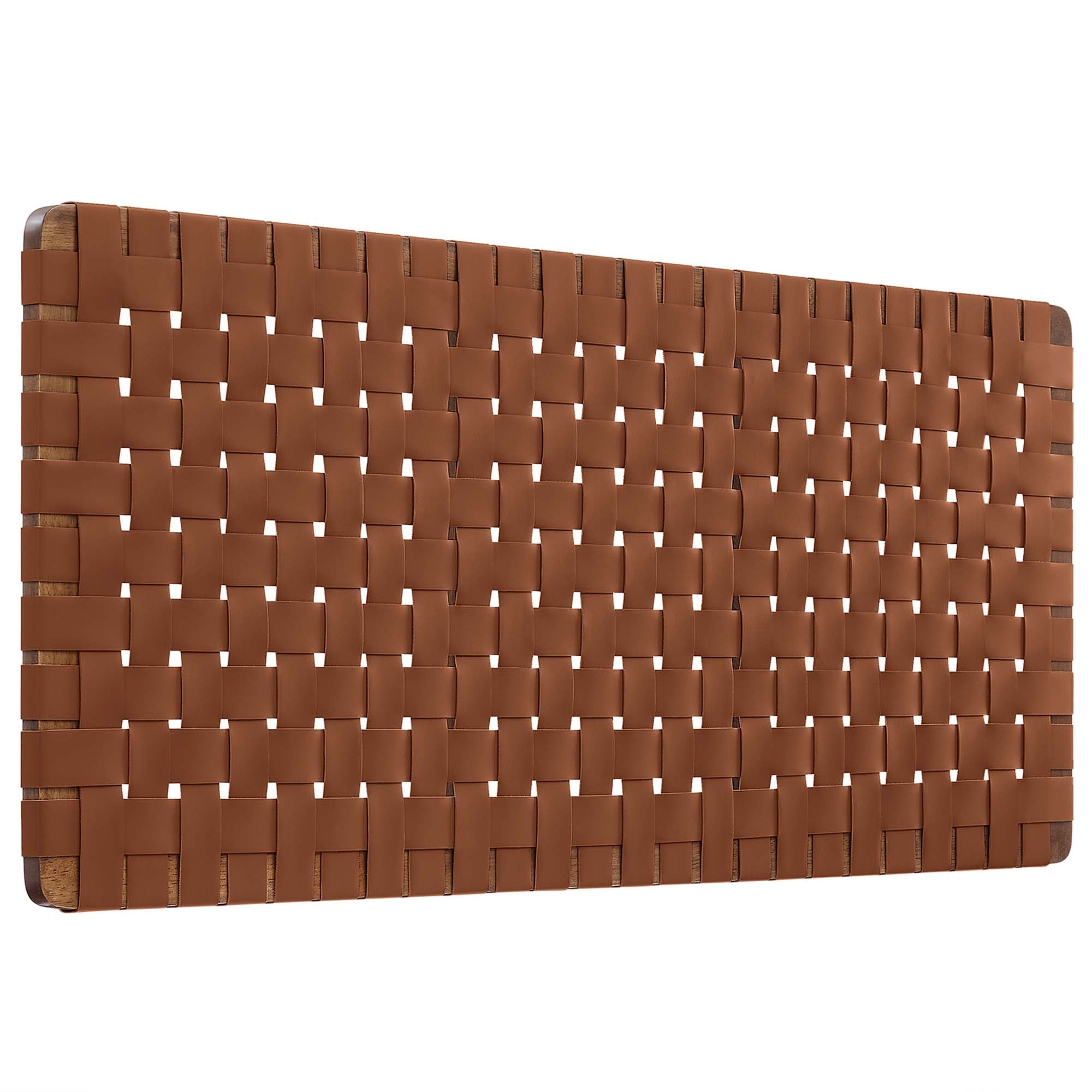 Sparta Weave Vegan Leather Full Headboard by Modway