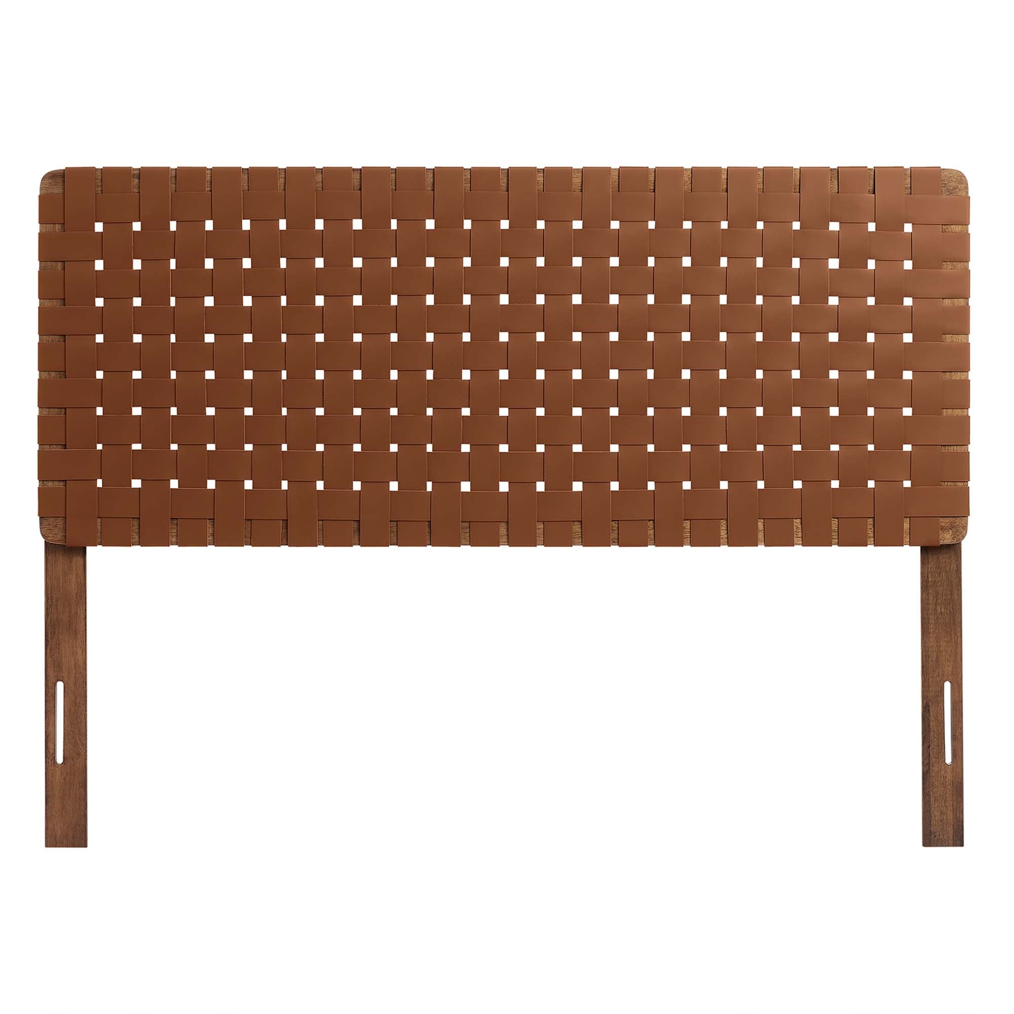 Sparta Weave Vegan Leather Full Headboard by Modway
