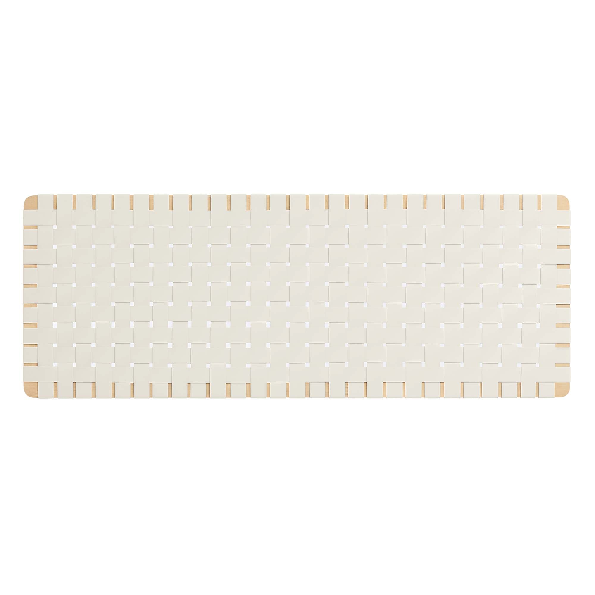Sparta Weave Wall-Mount Vegan Leather Queen Headboard by Modway