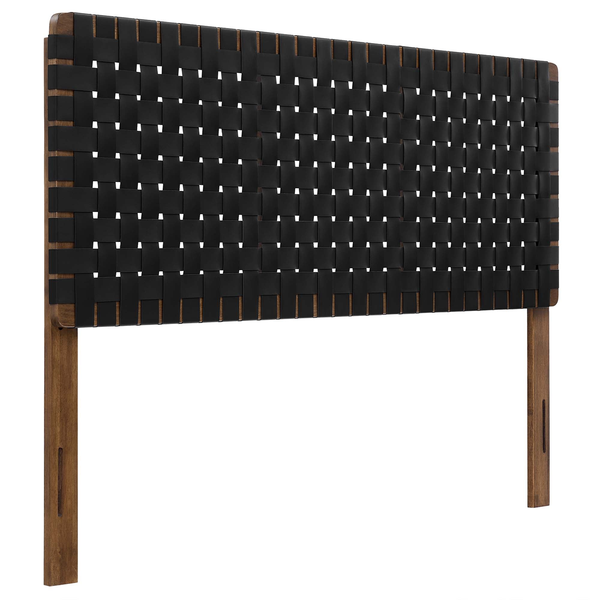 Sparta Weave Vegan Leather Queen Headboard by Modway