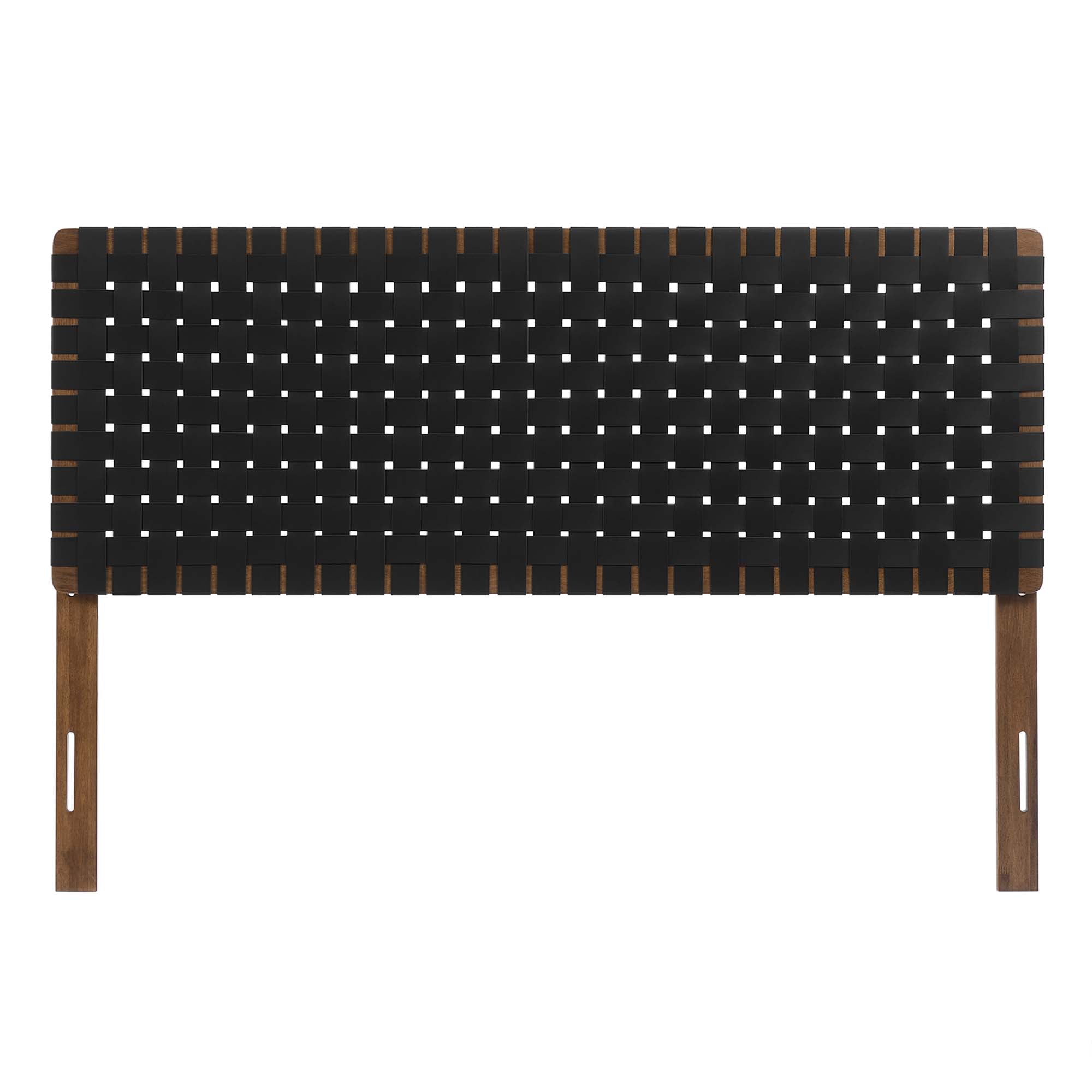 Sparta Weave Vegan Leather Queen Headboard by Modway