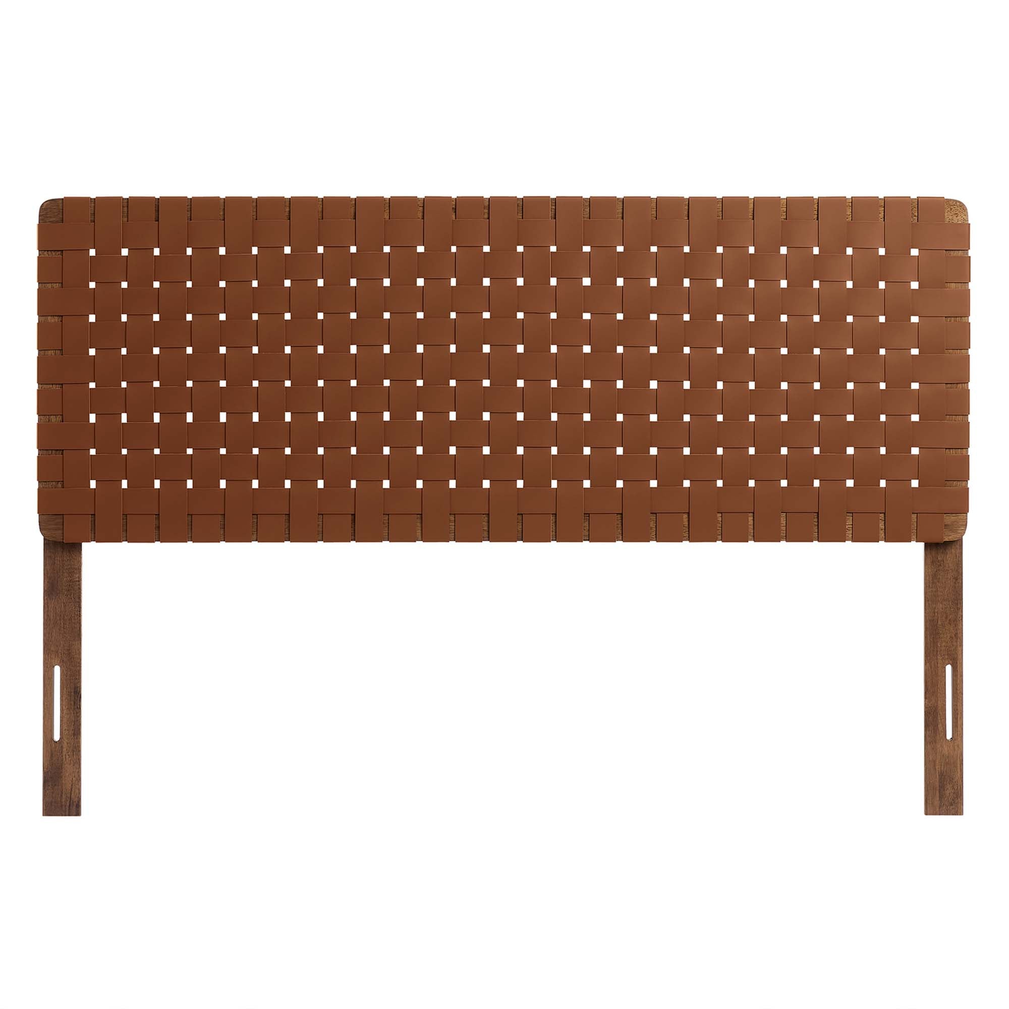 Sparta Weave Vegan Leather Queen Headboard by Modway