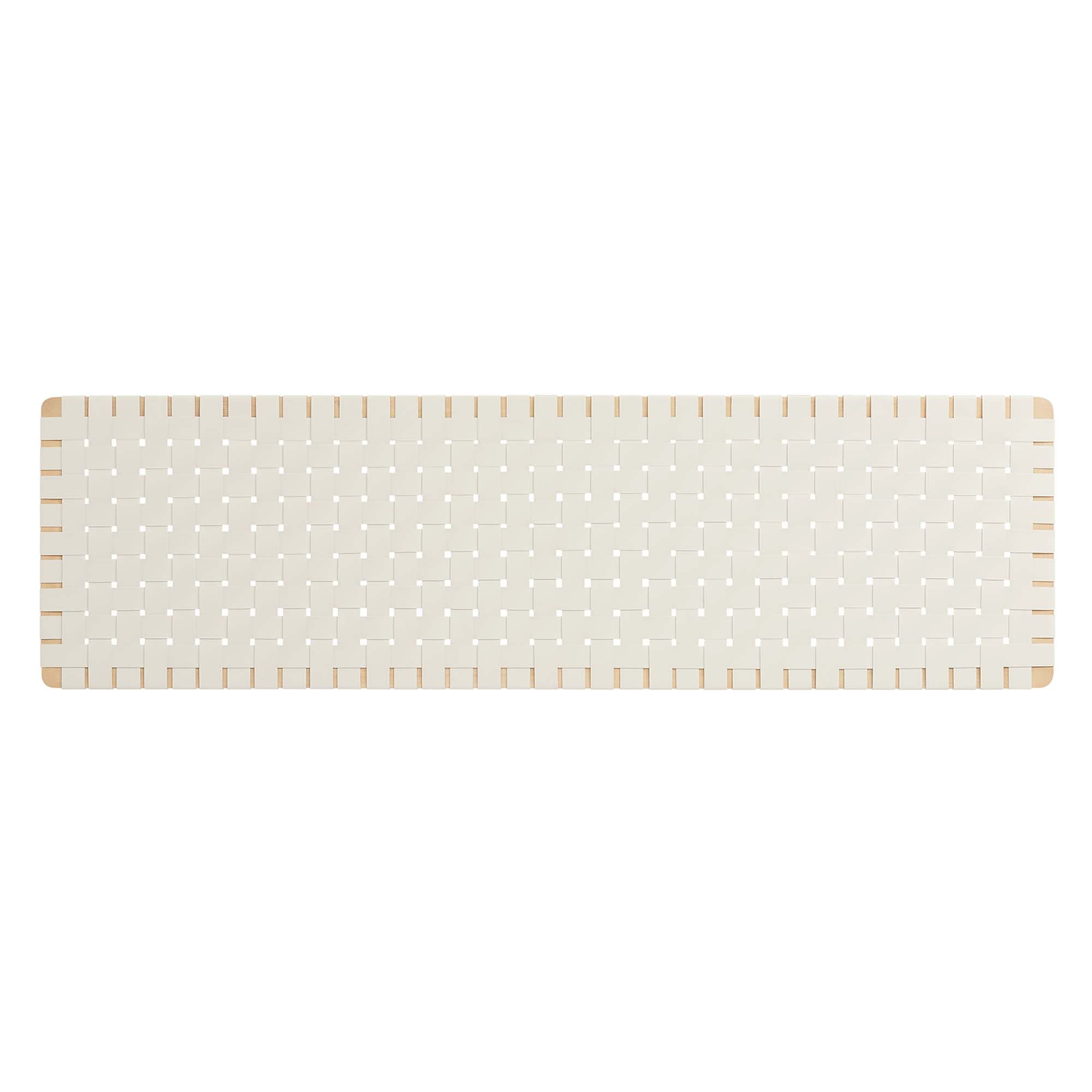 Sparta Weave Wall-Mount Vegan Leather King Headboard by Modway
