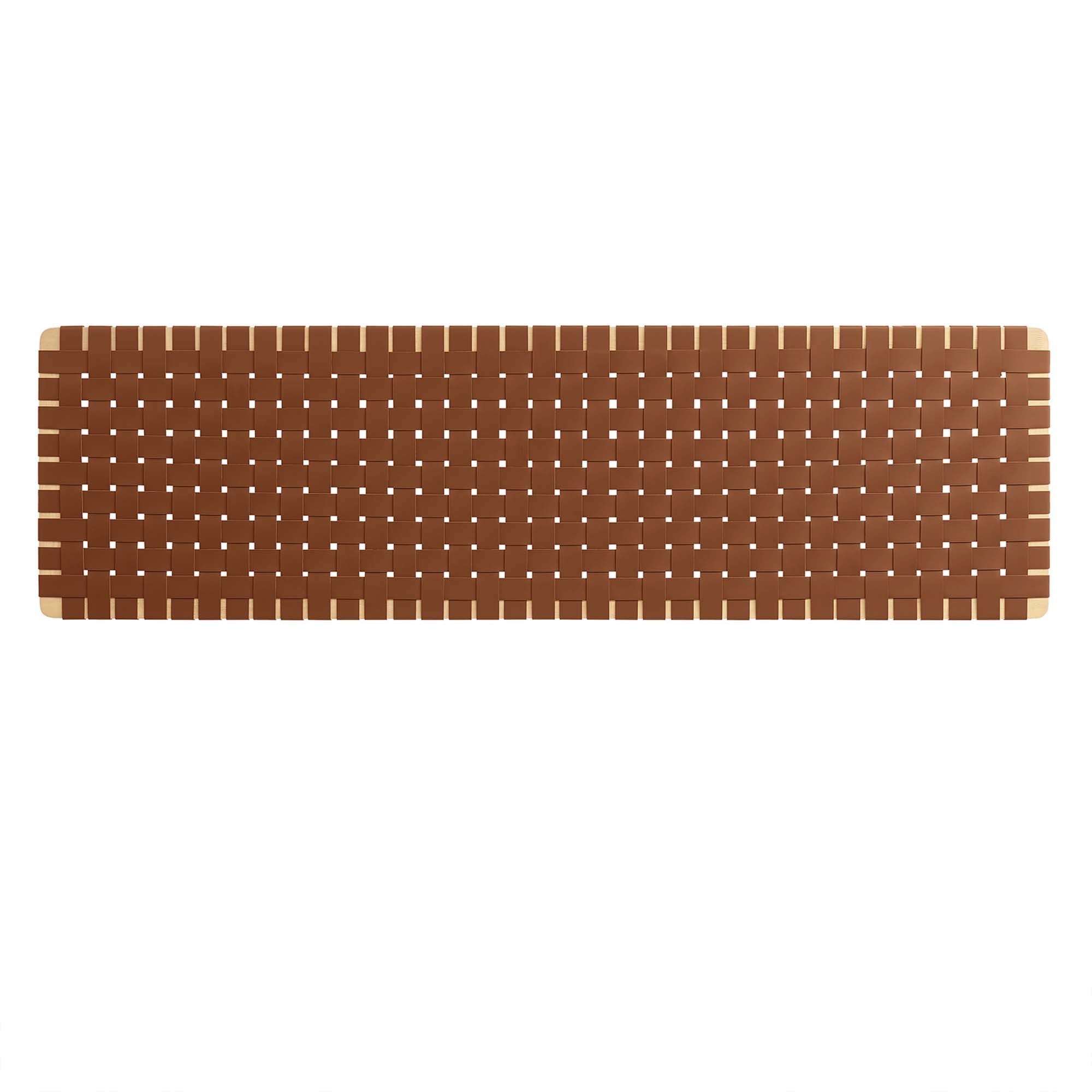 Sparta Weave Wall-Mount Vegan Leather King Headboard by Modway