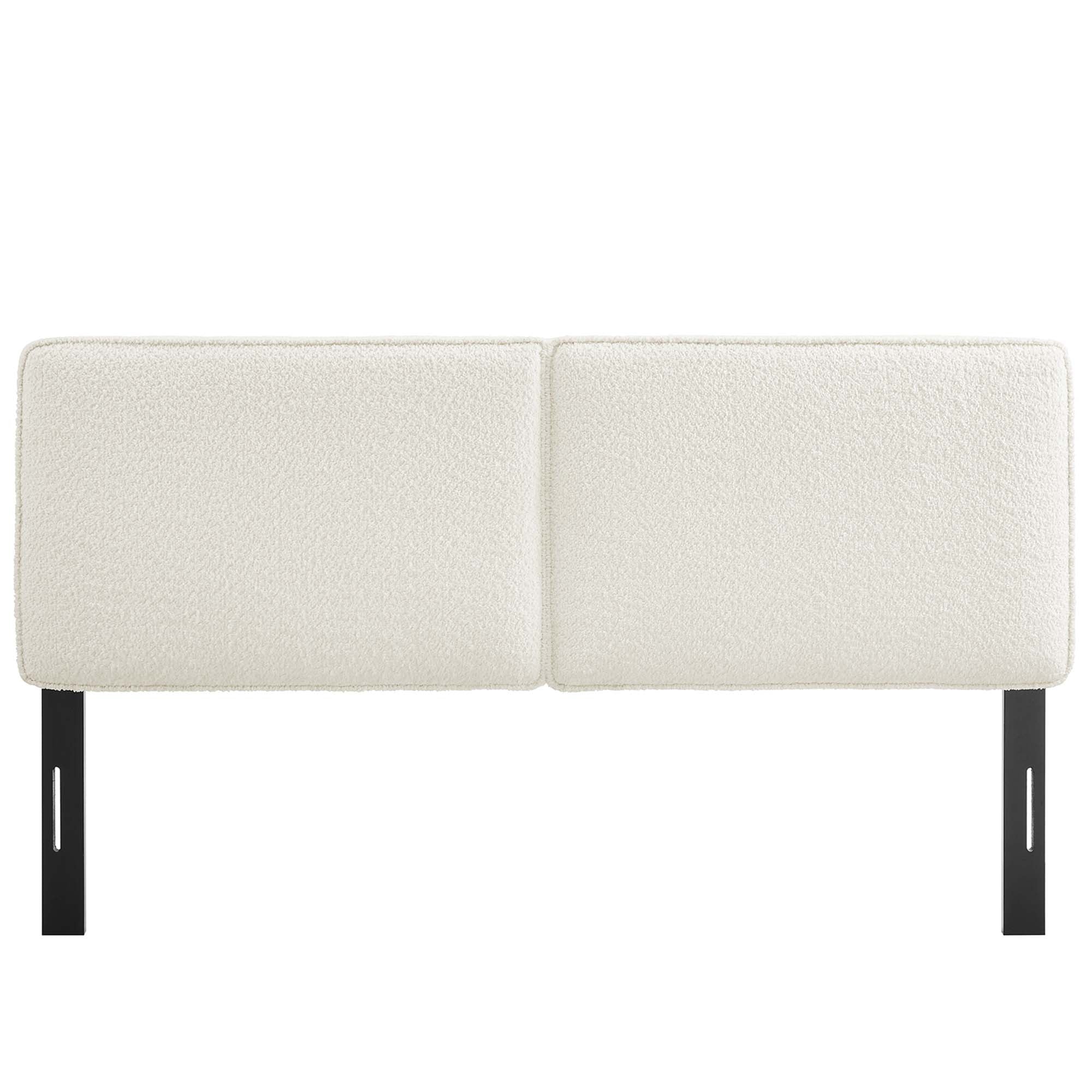 Lindee Boucle Fabric Queen Headboard by Modway - Best Buy Furniture