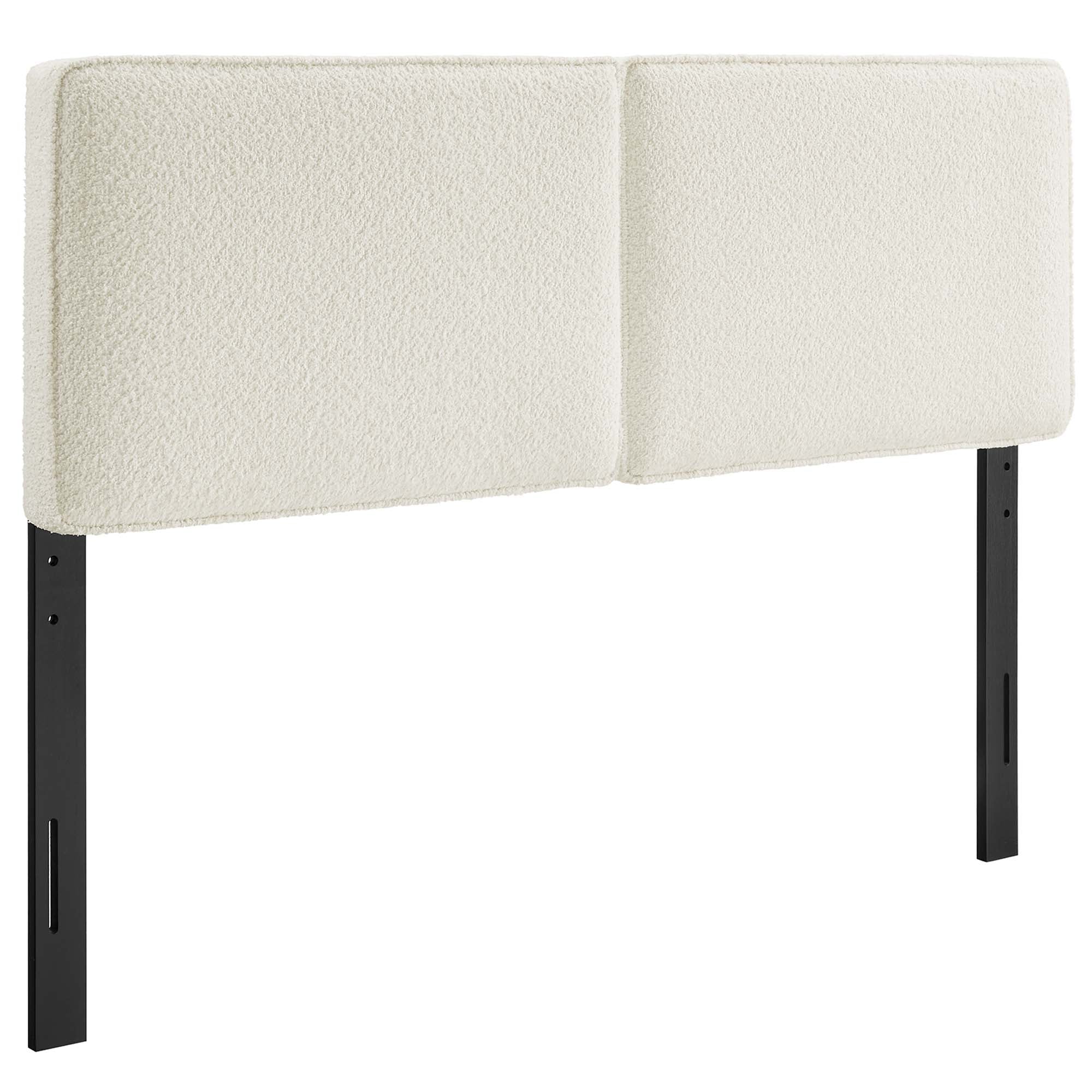 Lindee Boucle Fabric King Headboard by Modway - Best Buy Furniture