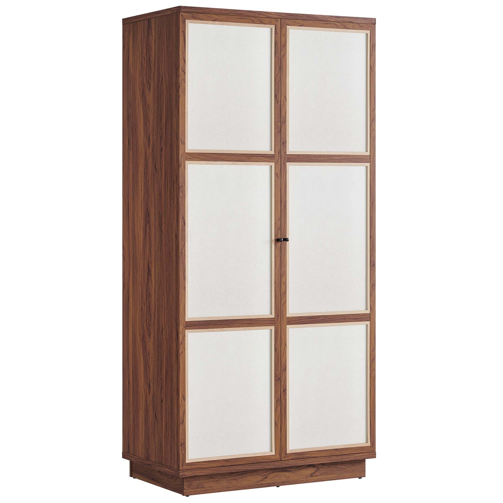 Capri 70" Tall Wood Grain Storage Cabinet by Modway - Best Buy Furniture