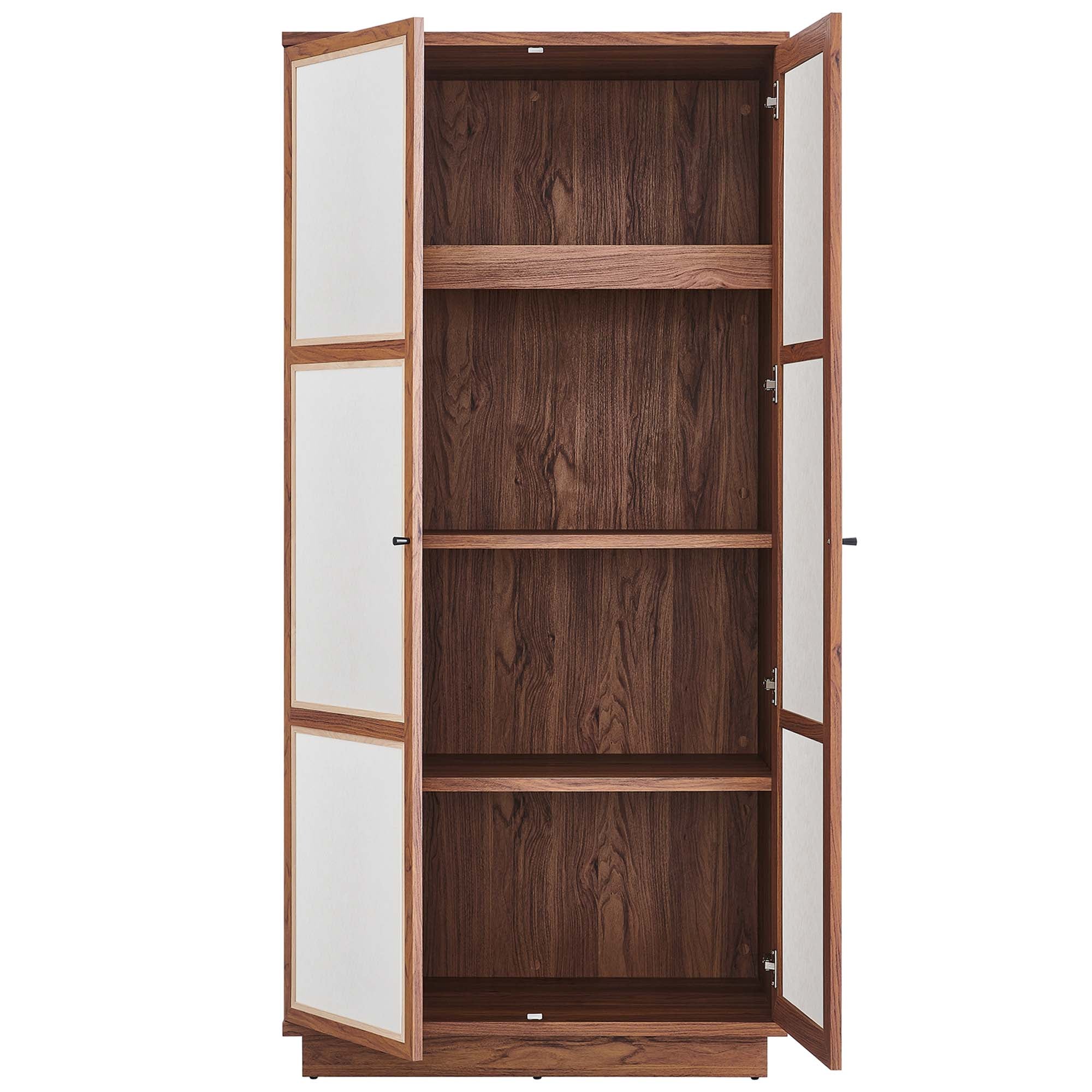 Capri 70" Tall Wood Grain Storage Cabinet by Modway - Best Buy Furniture