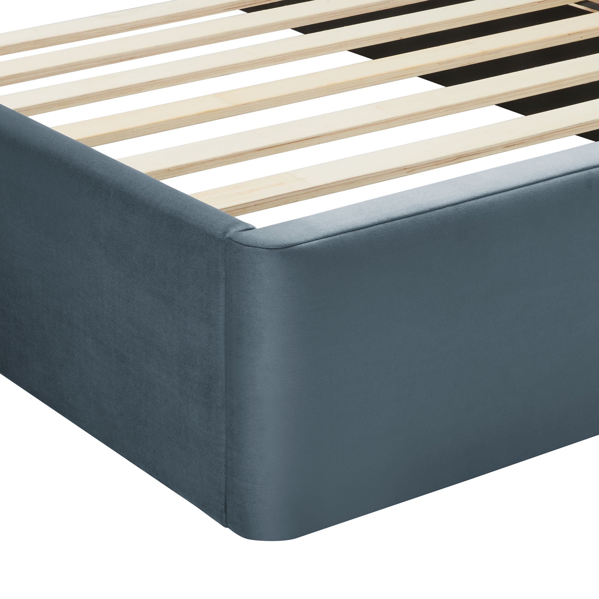 Solana Arched Performance Velvet Full Platform Bed by Modway - Best Buy Furniture