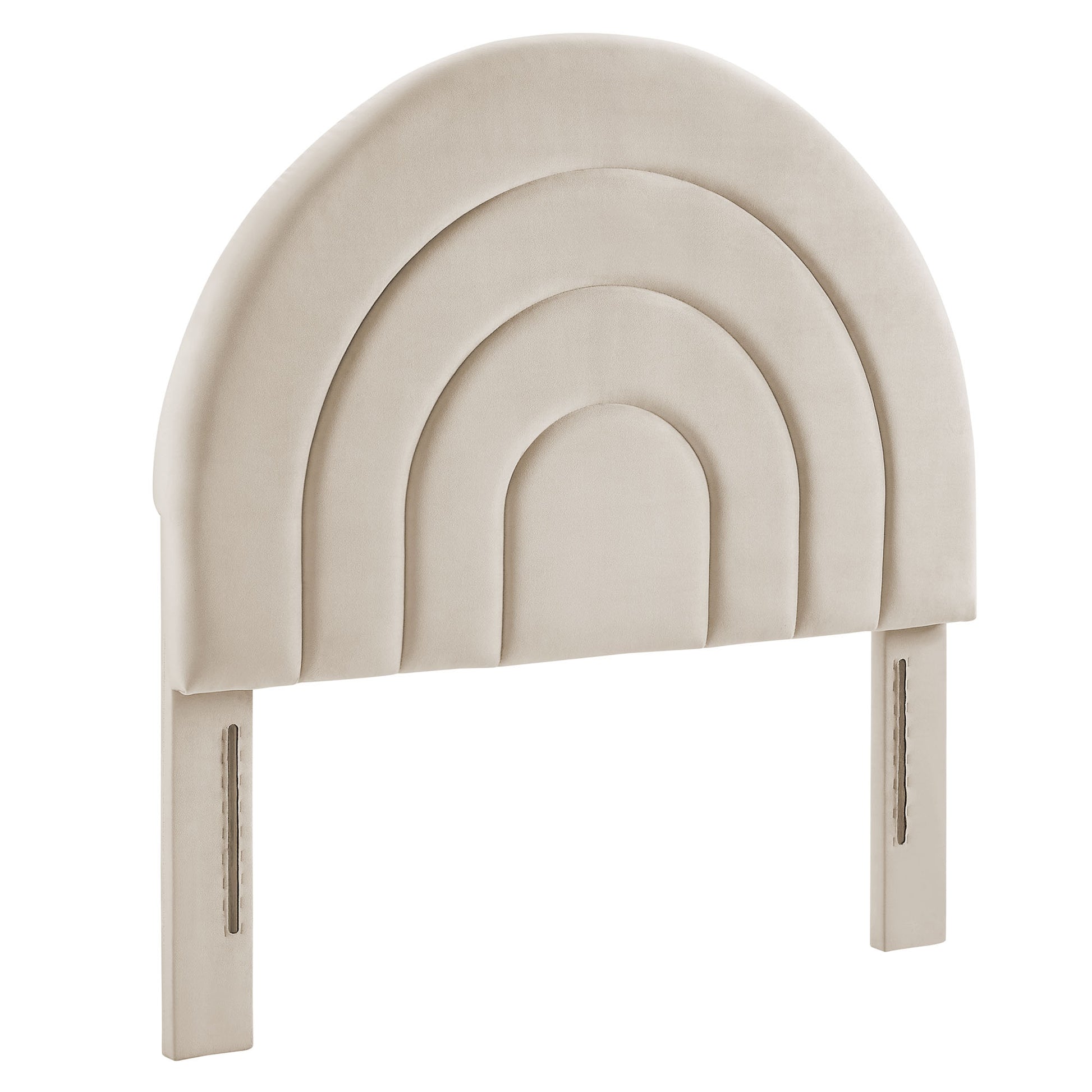 Solana Arched Performance Velvet Twin Headboard by Modway - Best Buy Furniture
