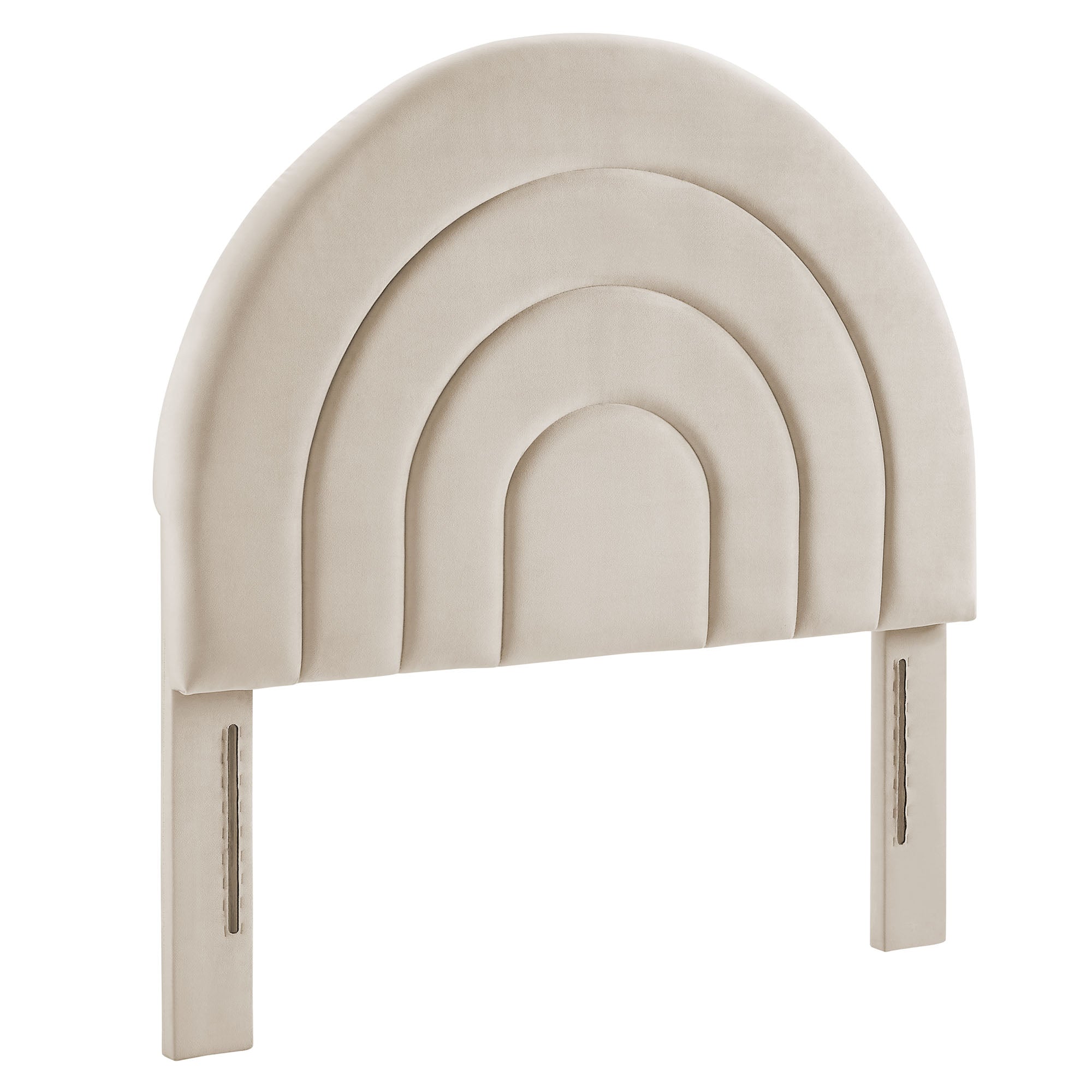 Solana Arched Performance Velvet Twin Headboard by Modway - Best Buy Furniture