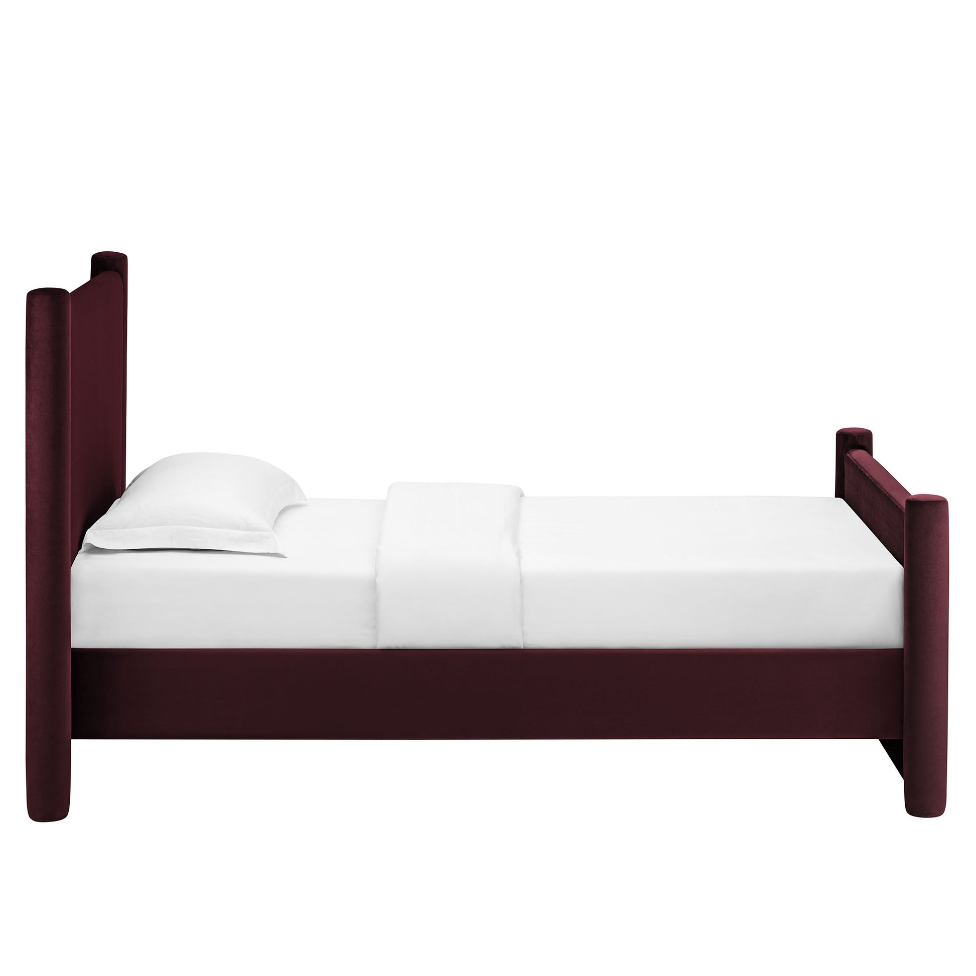 Rael Performance Velvet Twin Platform Bed by Modway - Best Buy Furniture