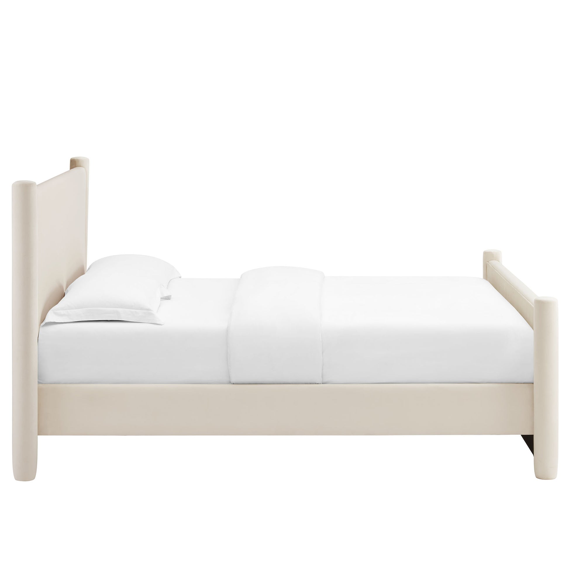 Rael Performance Velvet Full Platform Bed by Modway - Best Buy Furniture