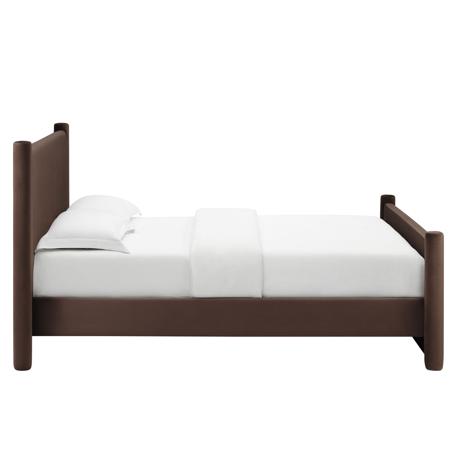 Rael Performance Velvet Full Platform Bed by Modway - Best Buy Furniture
