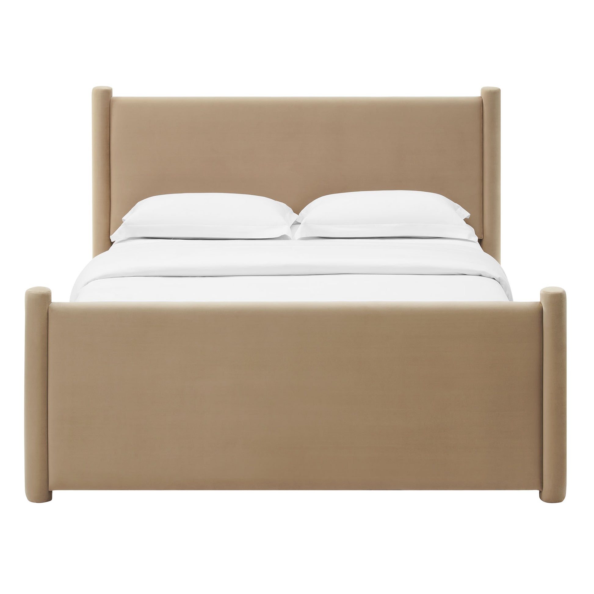 Rael Performance Velvet Full Platform Bed by Modway - Best Buy Furniture