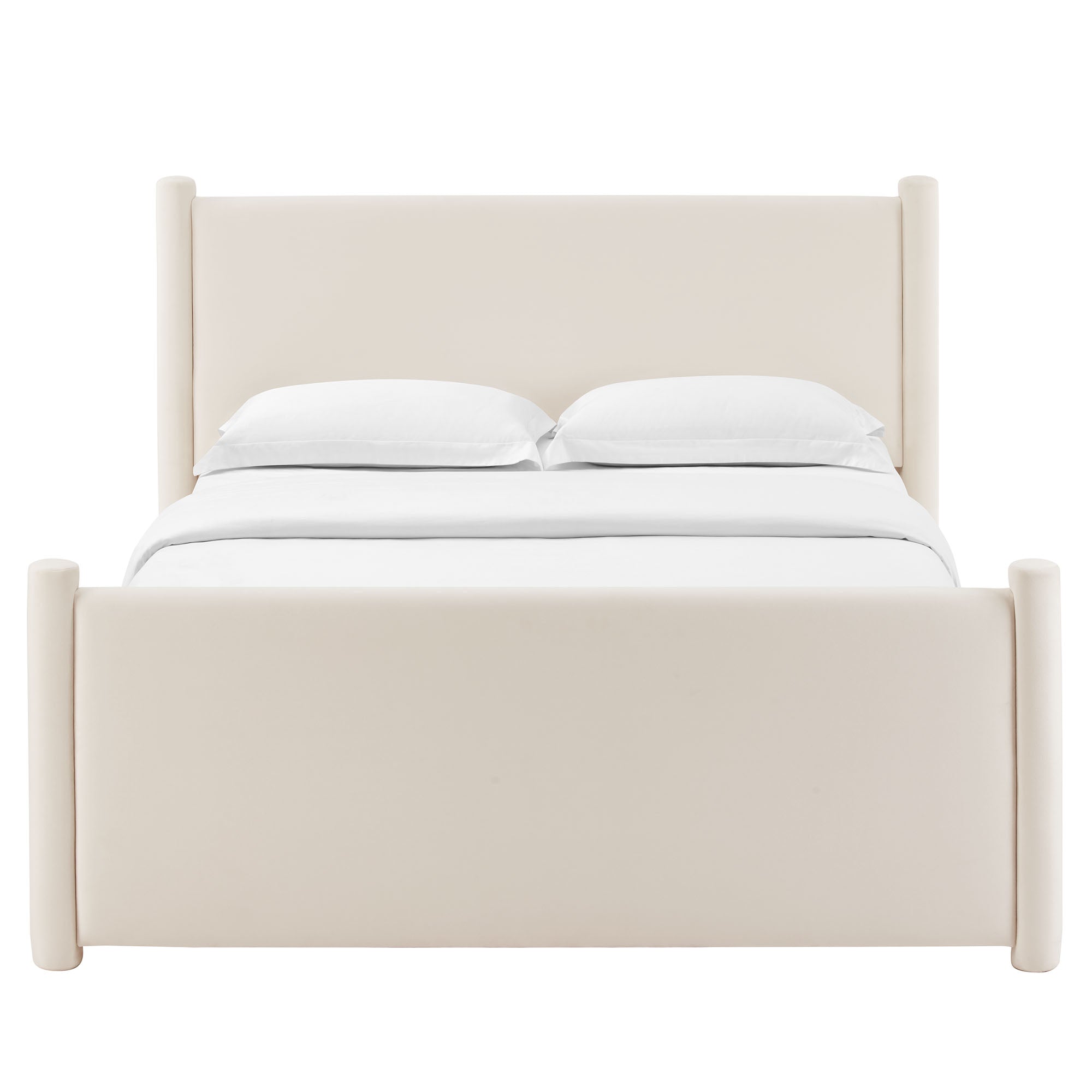 Rael Performance Velvet Queen Platform Bed by Modway - Best Buy Furniture