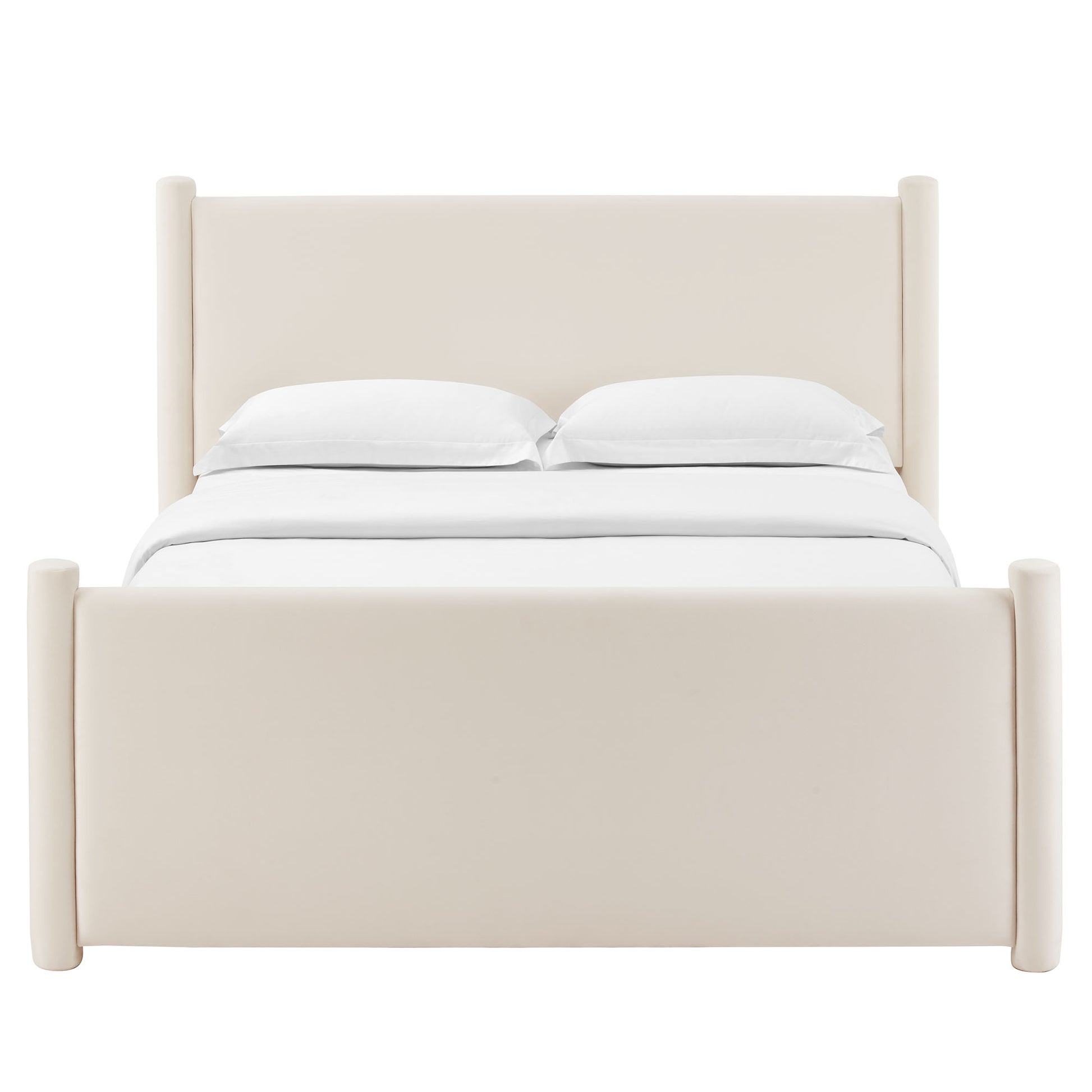 Rael Performance Velvet King Platform Bed by Modway - Best Buy Furniture