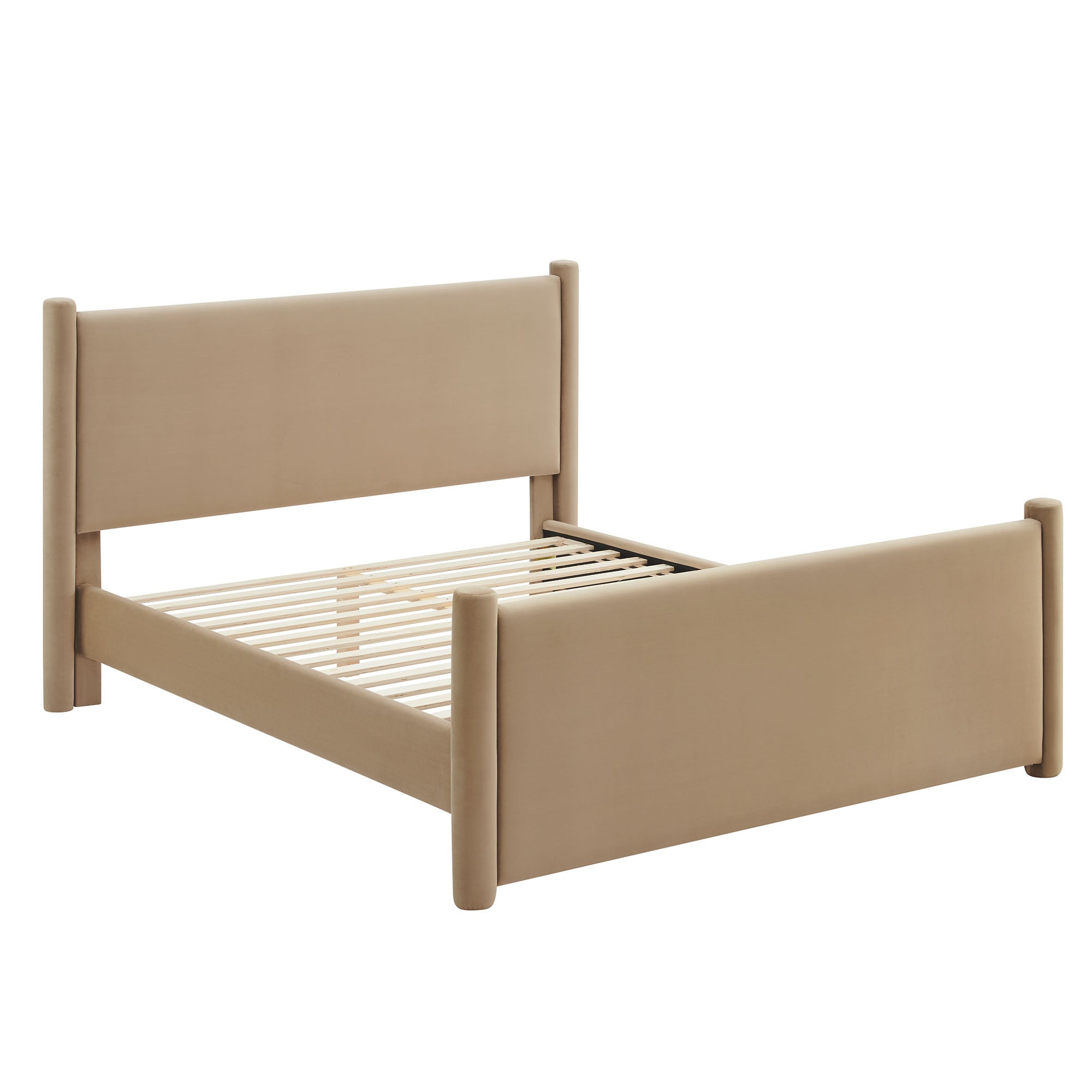 Rael Performance Velvet King Platform Bed by Modway - Best Buy Furniture