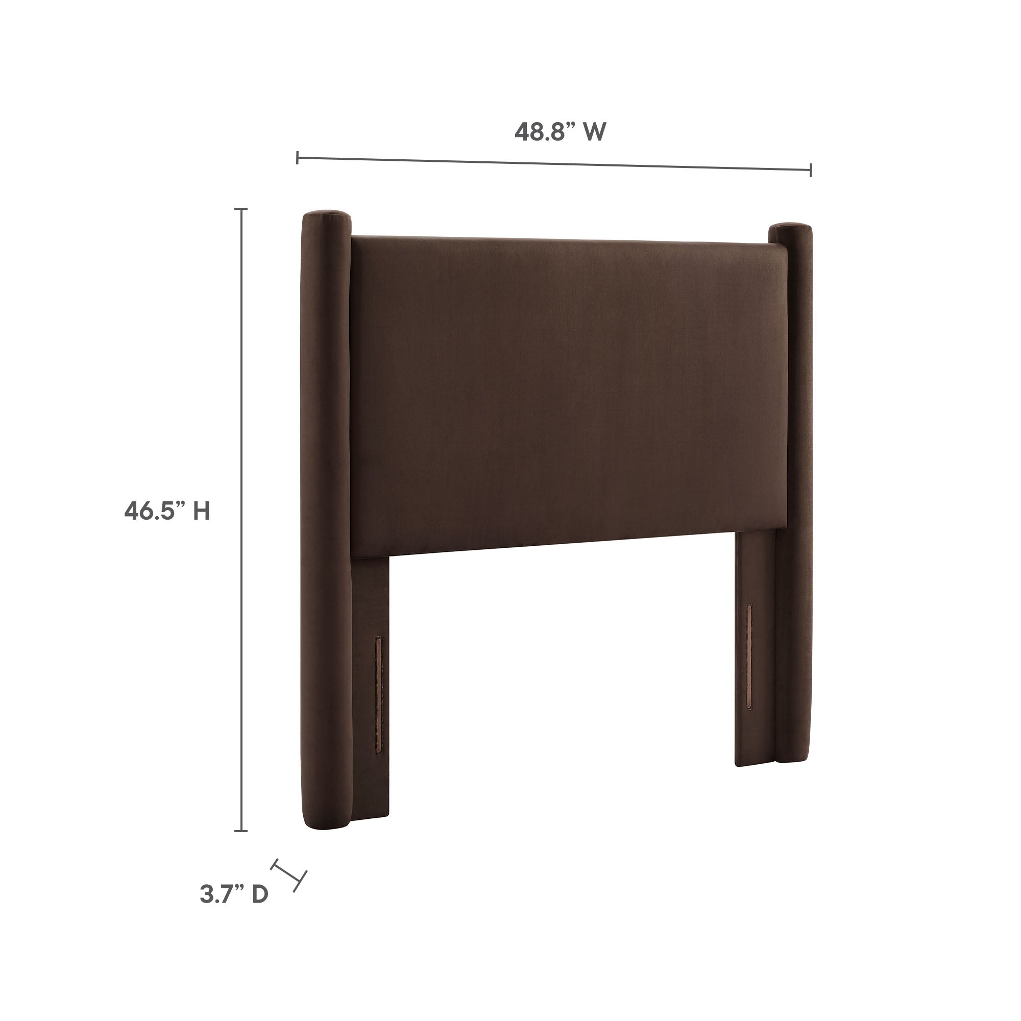 Rael Performance Velvet Twin Headboard by Modway - Best Buy Furniture