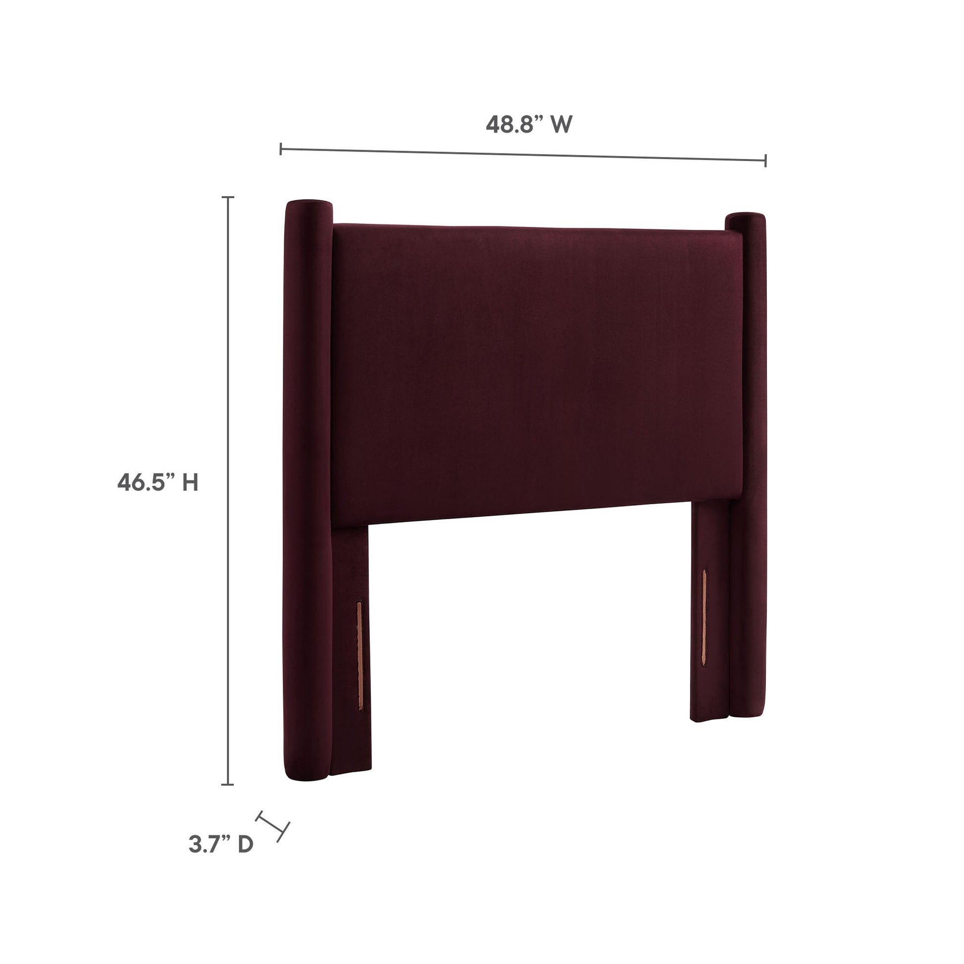 Rael Performance Velvet Twin Headboard by Modway - Best Buy Furniture