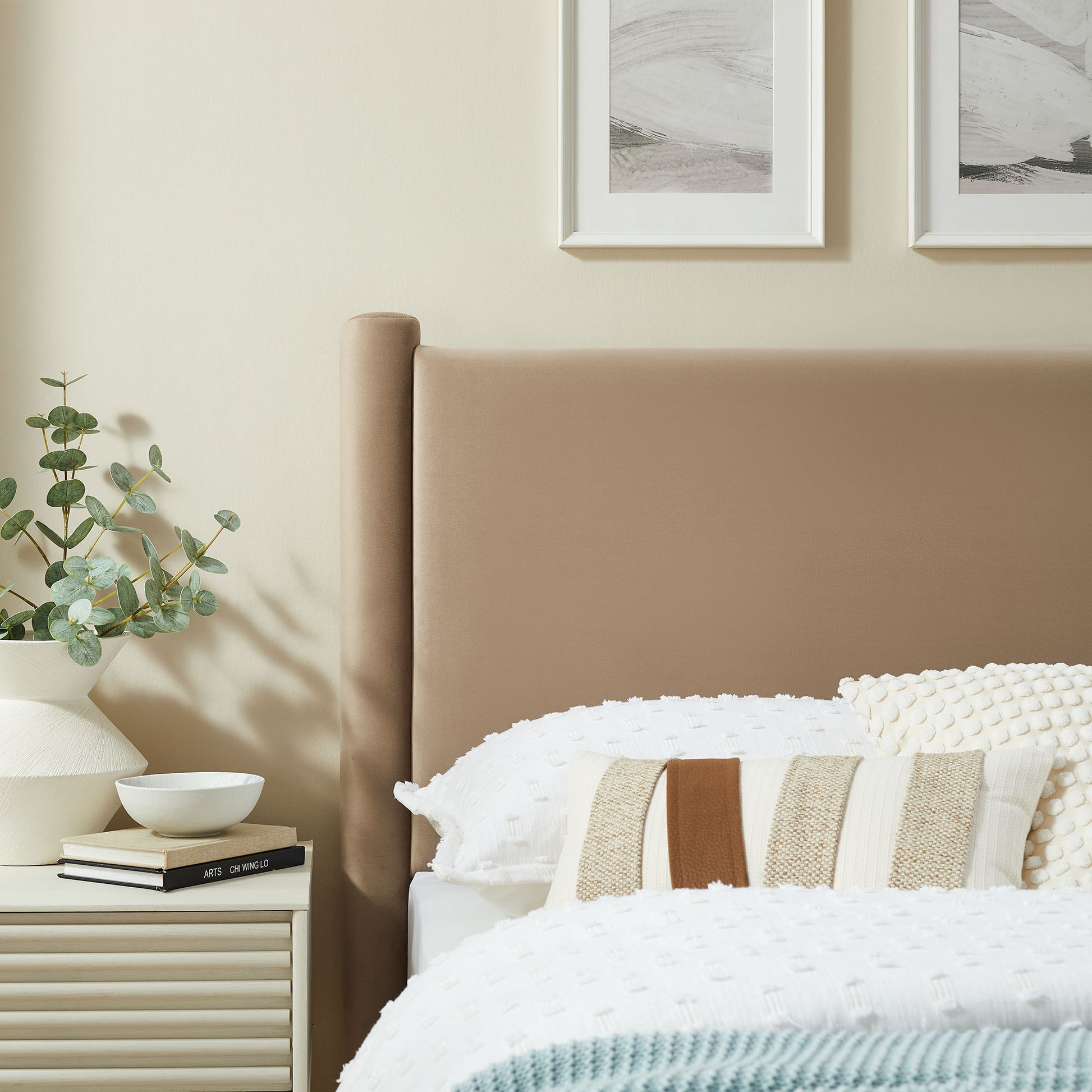 Rael Performance Velvet Twin Headboard by Modway - Best Buy Furniture