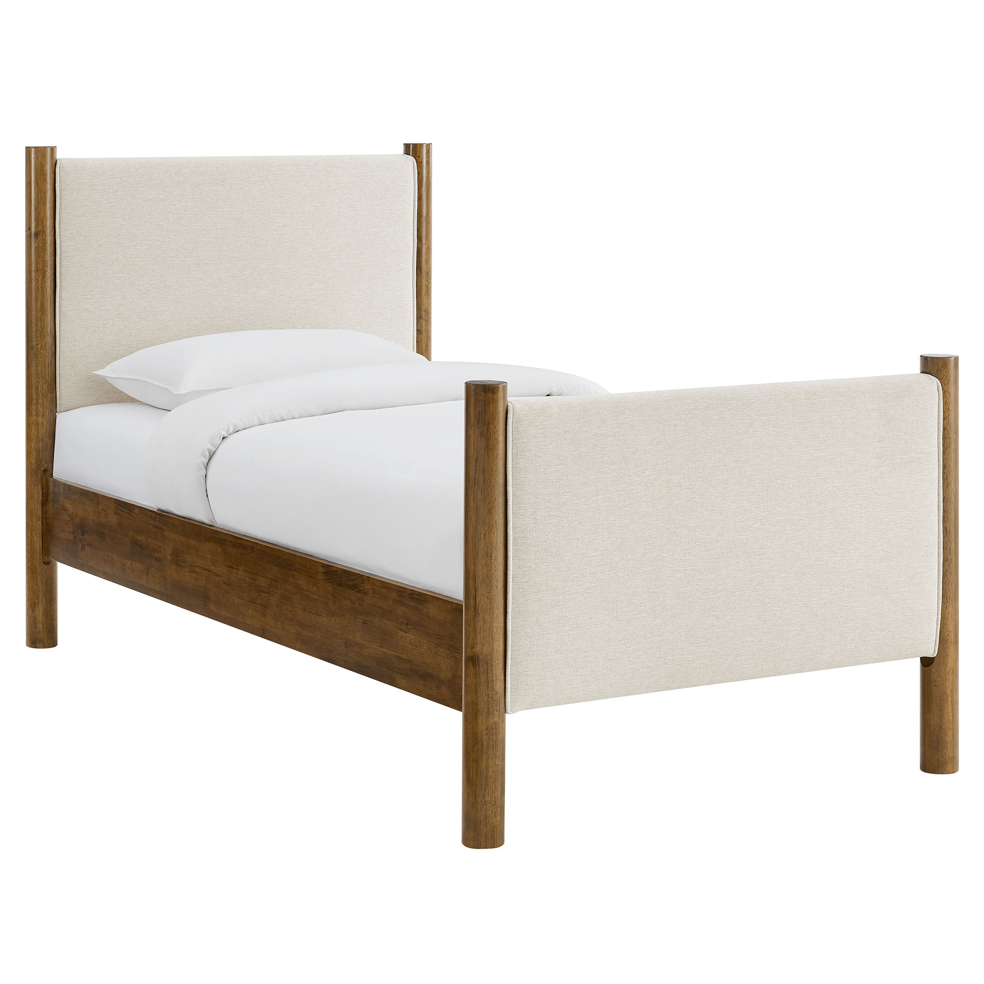 Maven Twin Size Fabric Upholstered Platform Bed by Modway