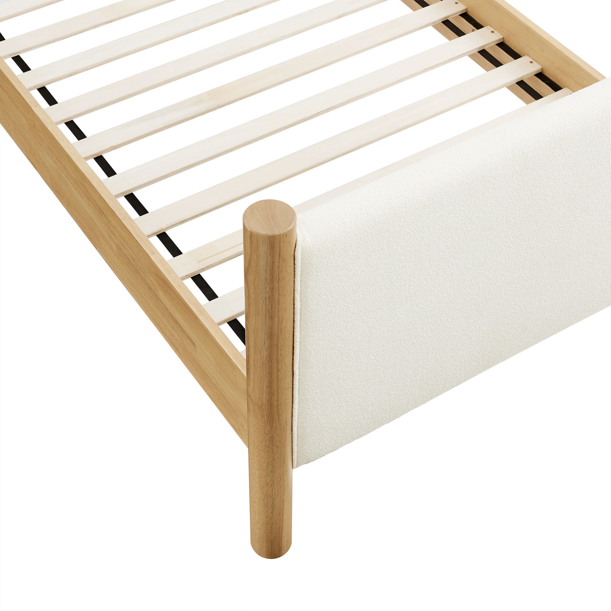 Maven Twin Size Boucle Upholstered Platform Bed by Modway - Best Buy Furniture