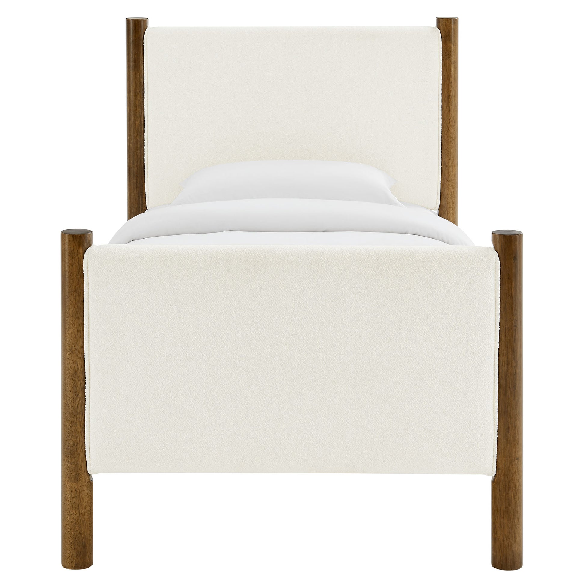 Maven Twin Size Boucle Upholstered Platform Bed by Modway - Best Buy Furniture