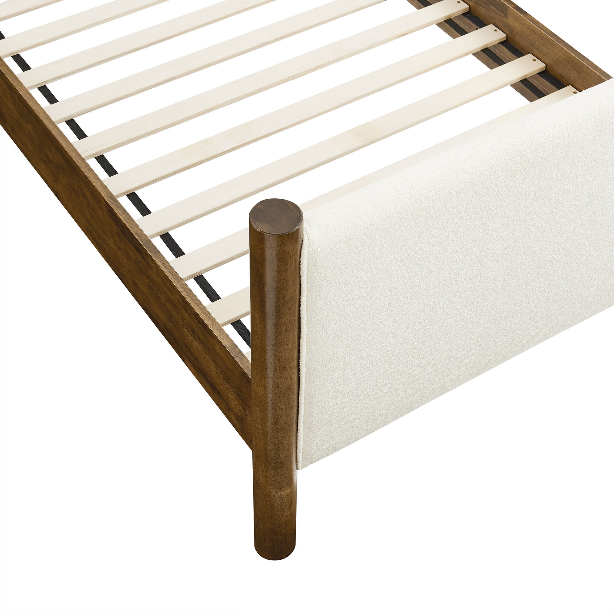 Maven Twin Size Boucle Upholstered Platform Bed by Modway - Best Buy Furniture