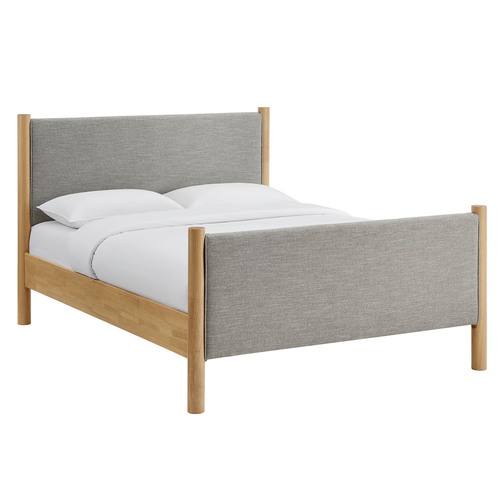 Maven Full Size Fabric Upholstered Platform Bed by Modway